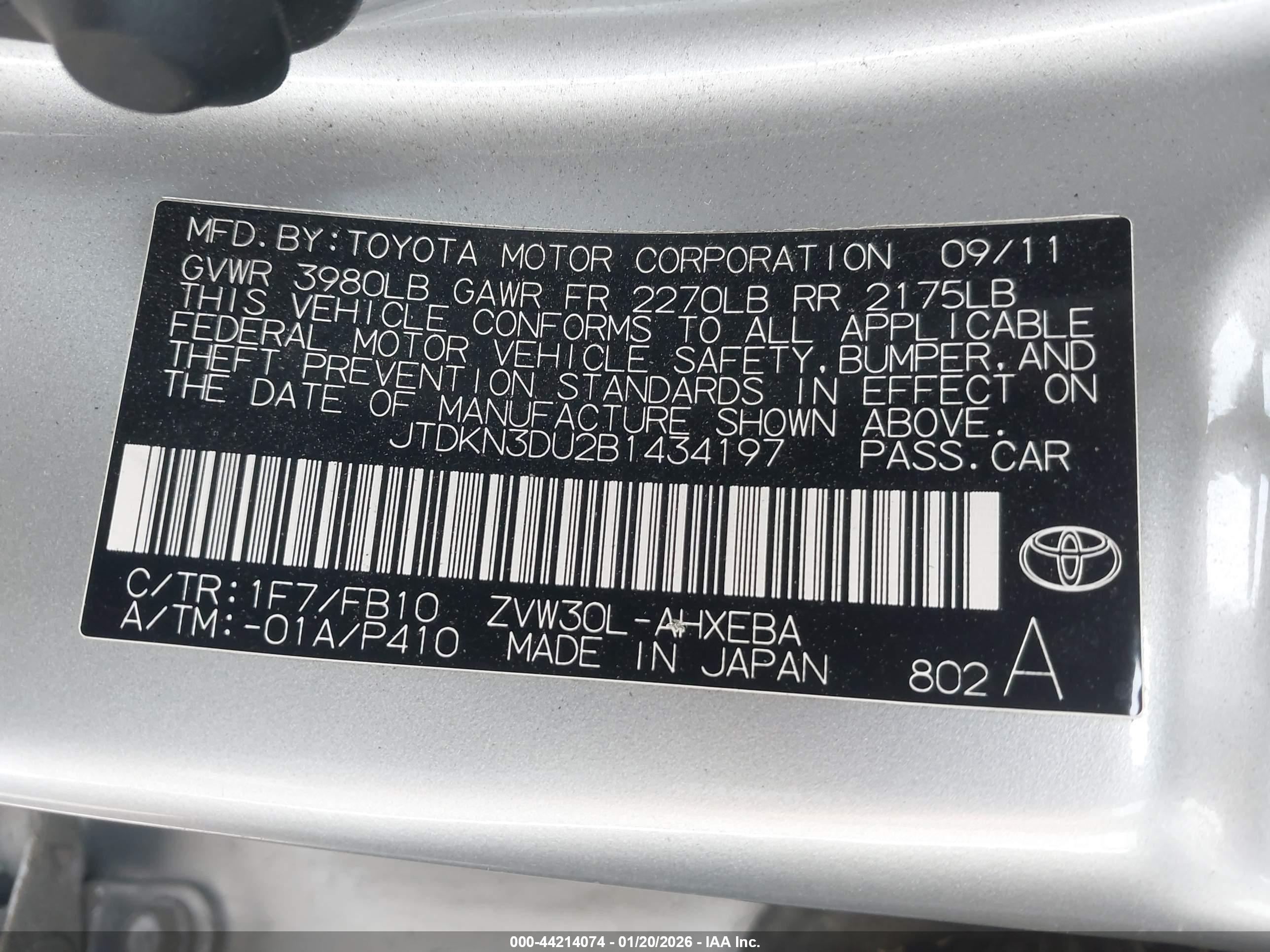 TOYOTA PRIUS image 9