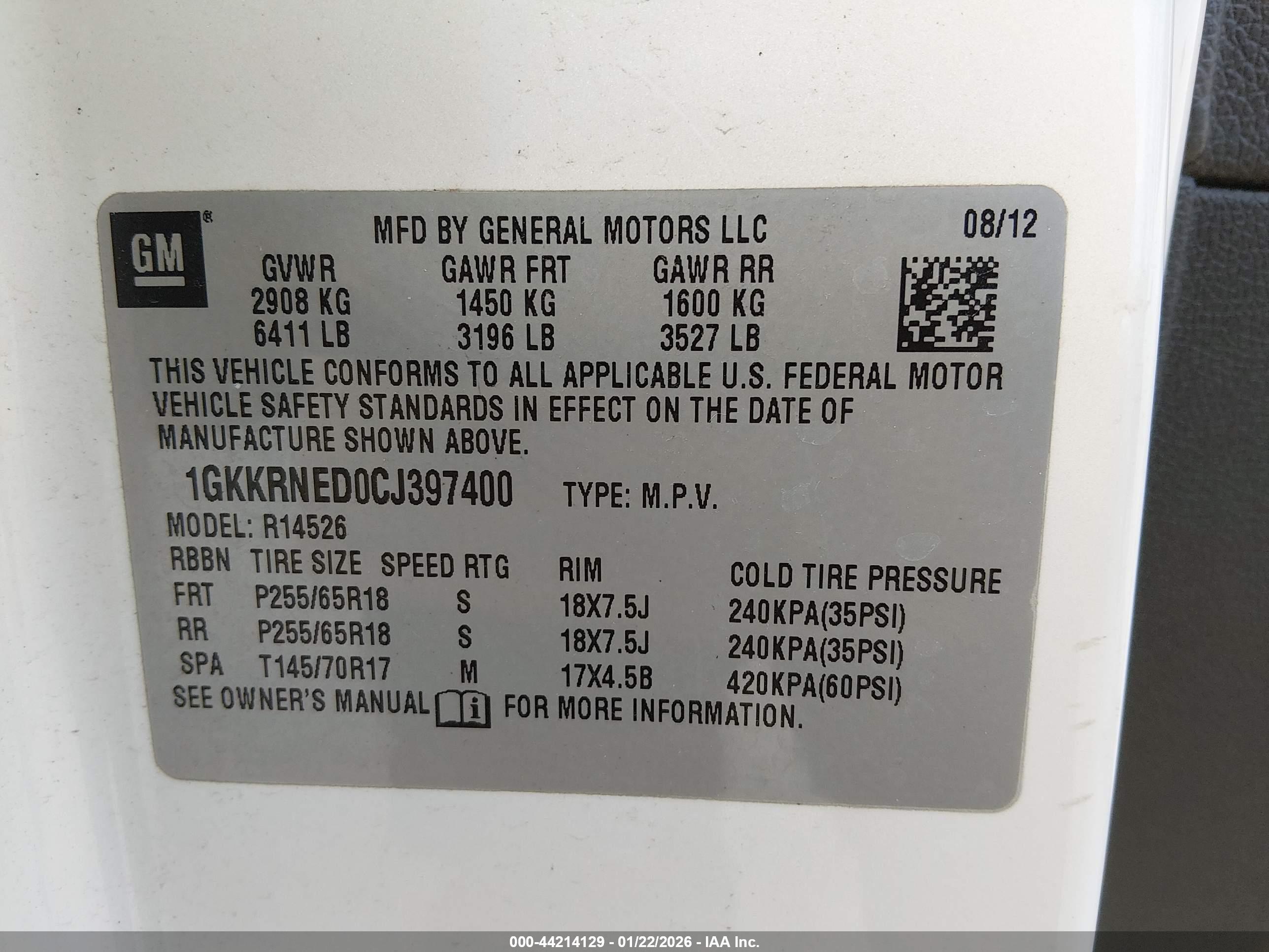 GMC ACADIA image 9
