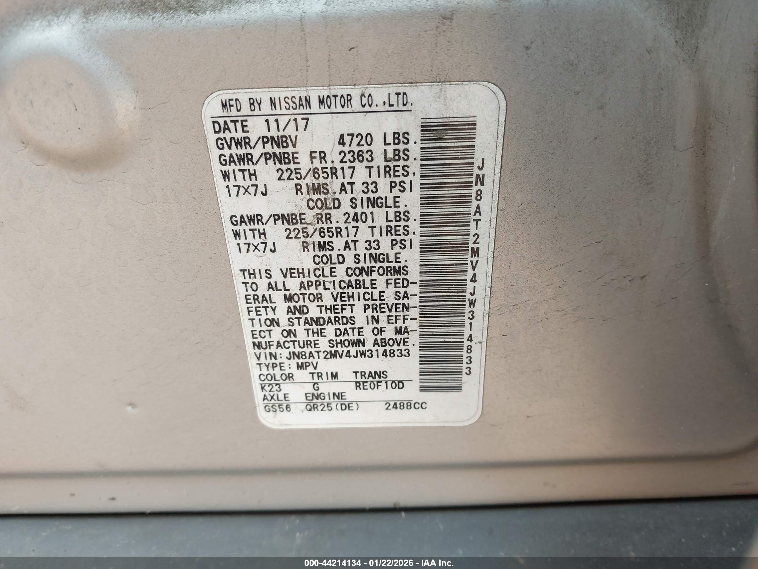 NISSAN ROGUE image 9