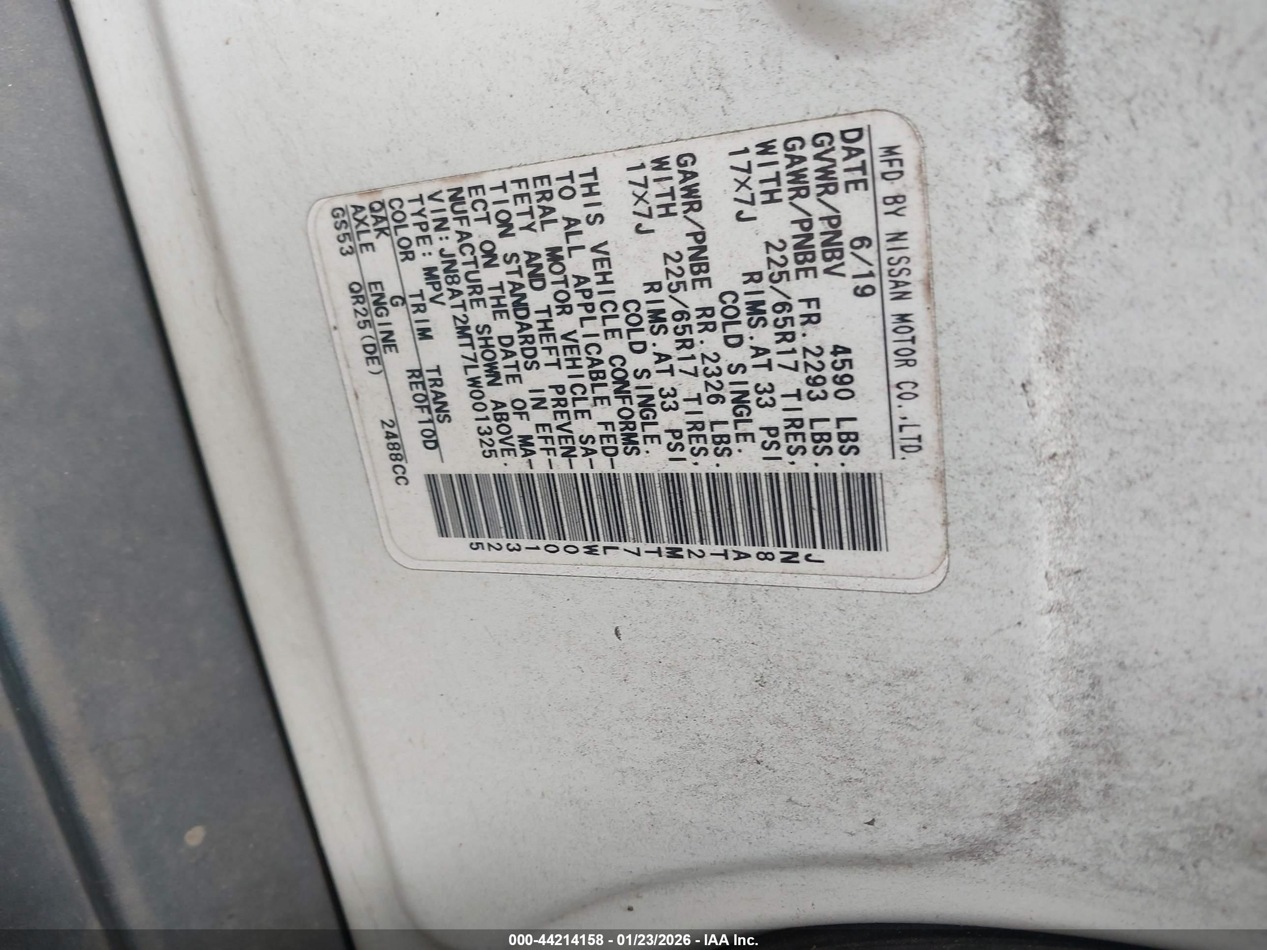 NISSAN ROGUE image 9