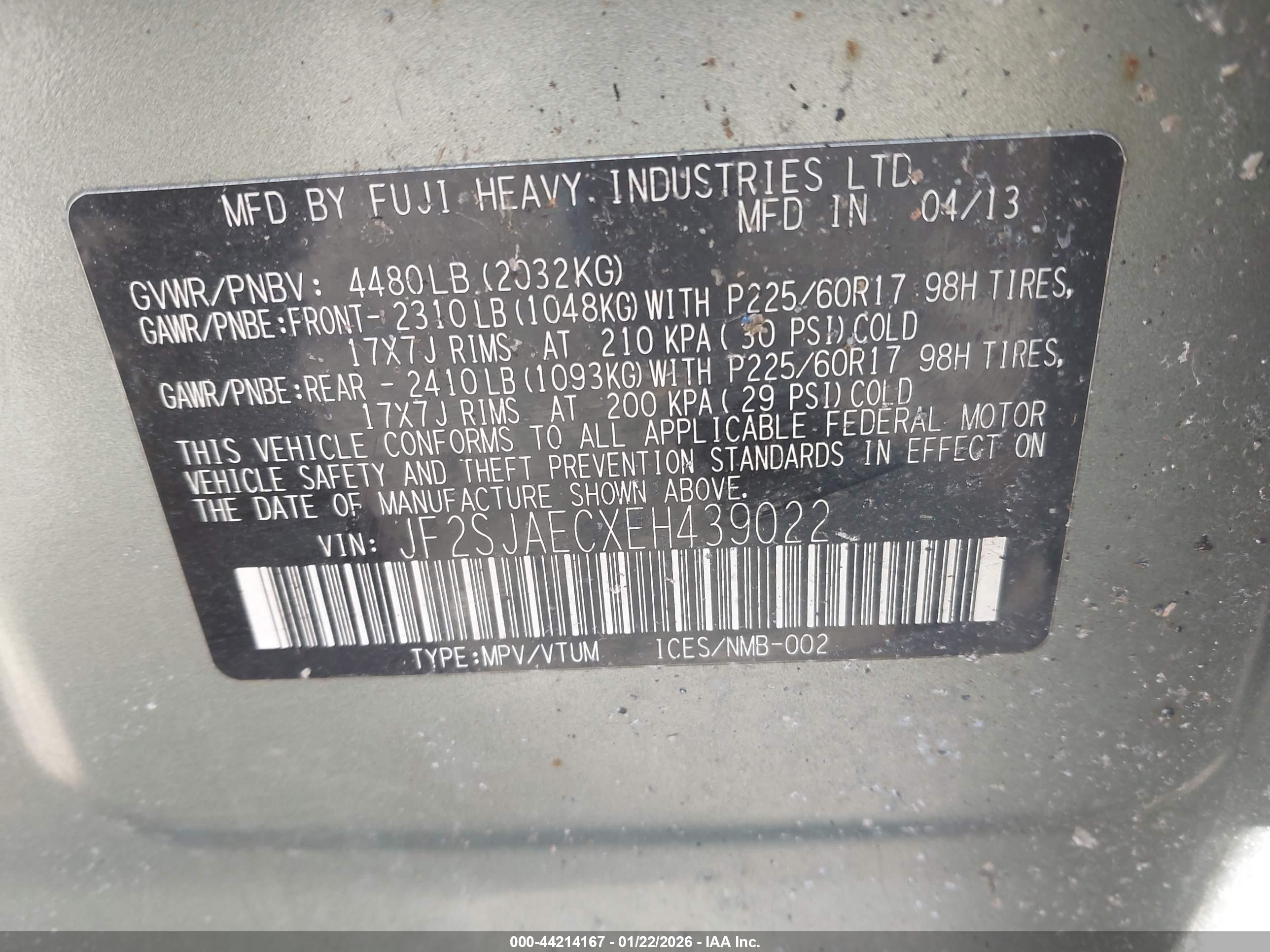 SUBARU FORESTER image 9