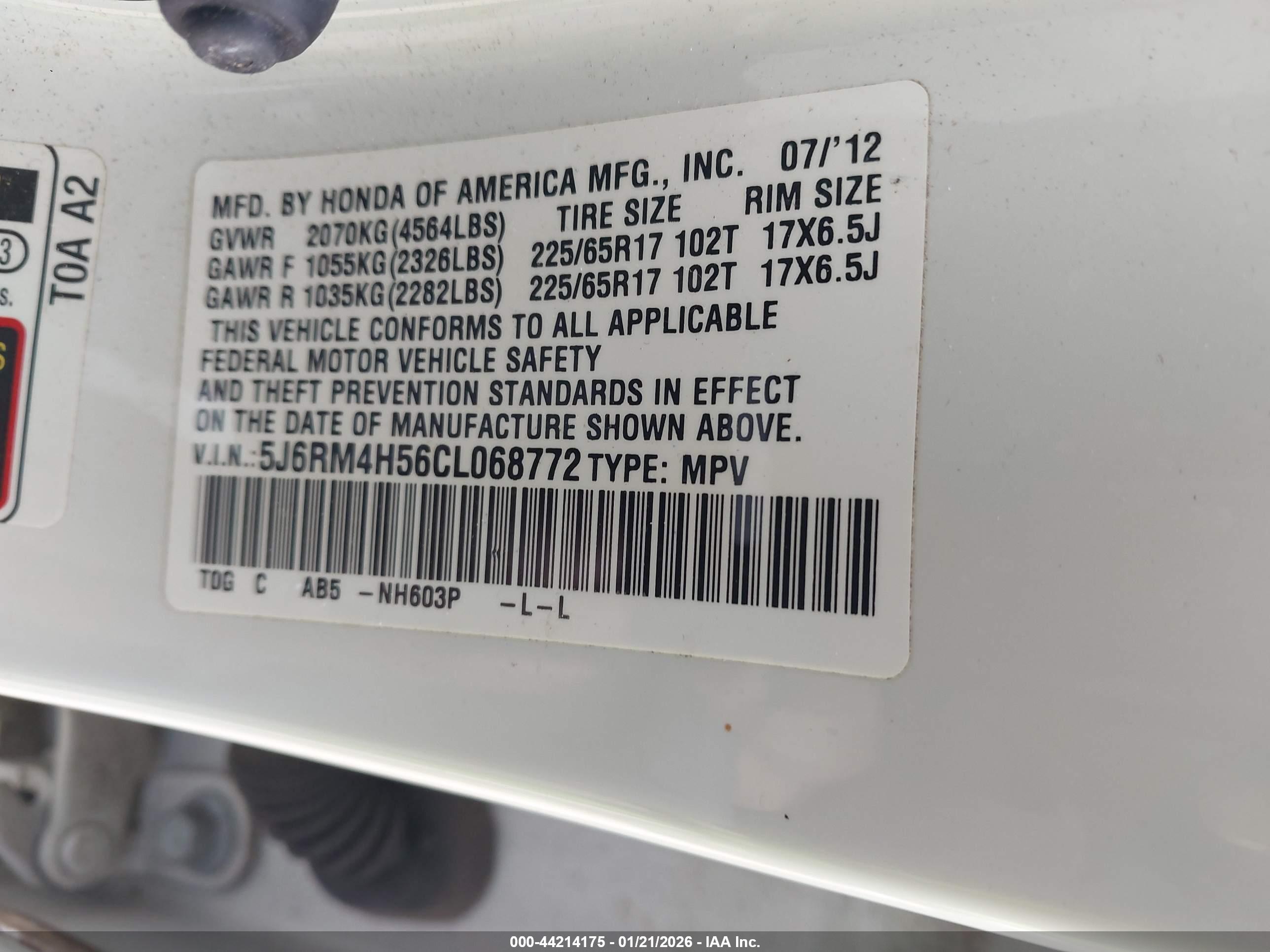 HONDA CR-V image 9