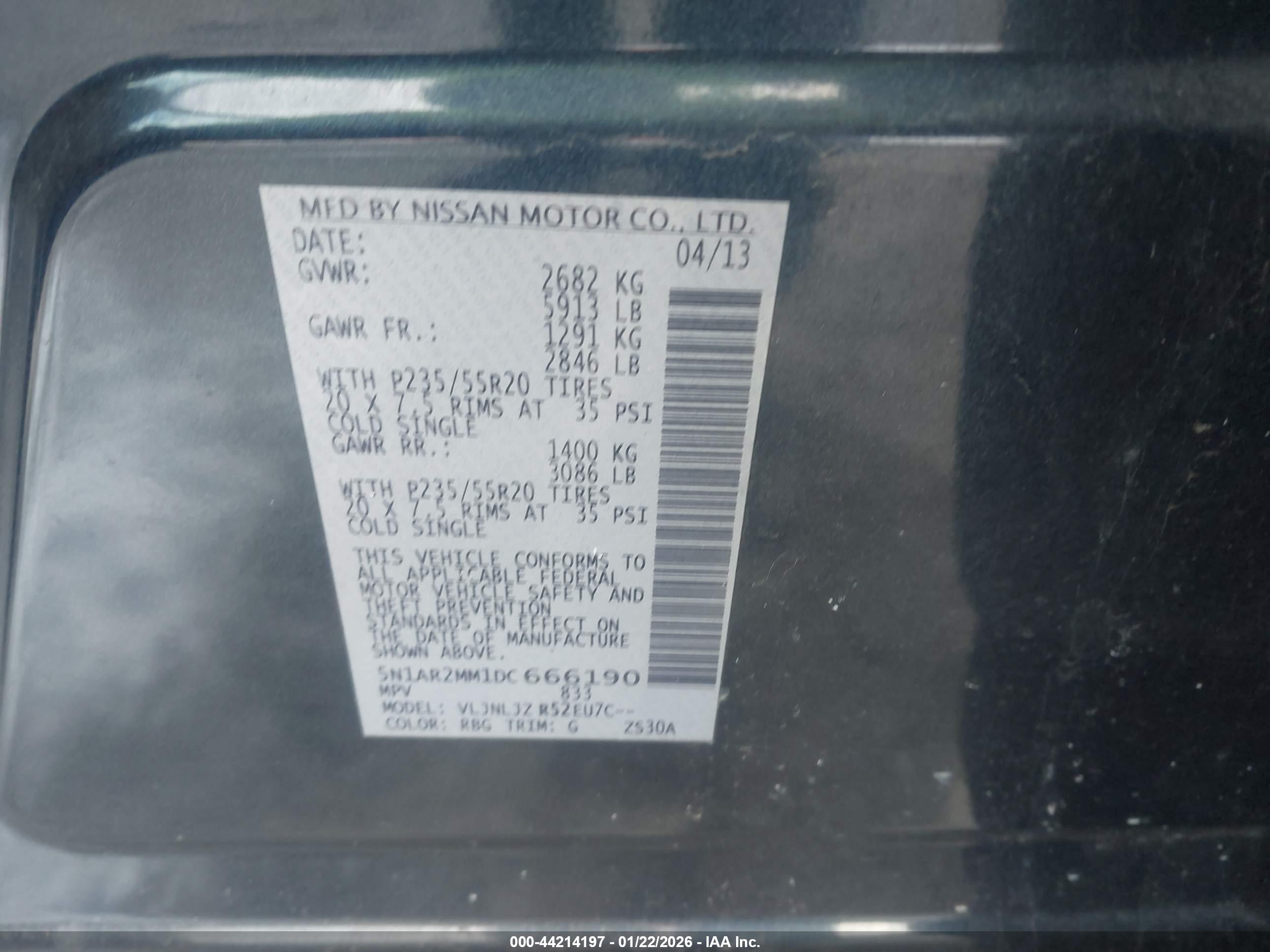 NISSAN PATHFINDER image 9