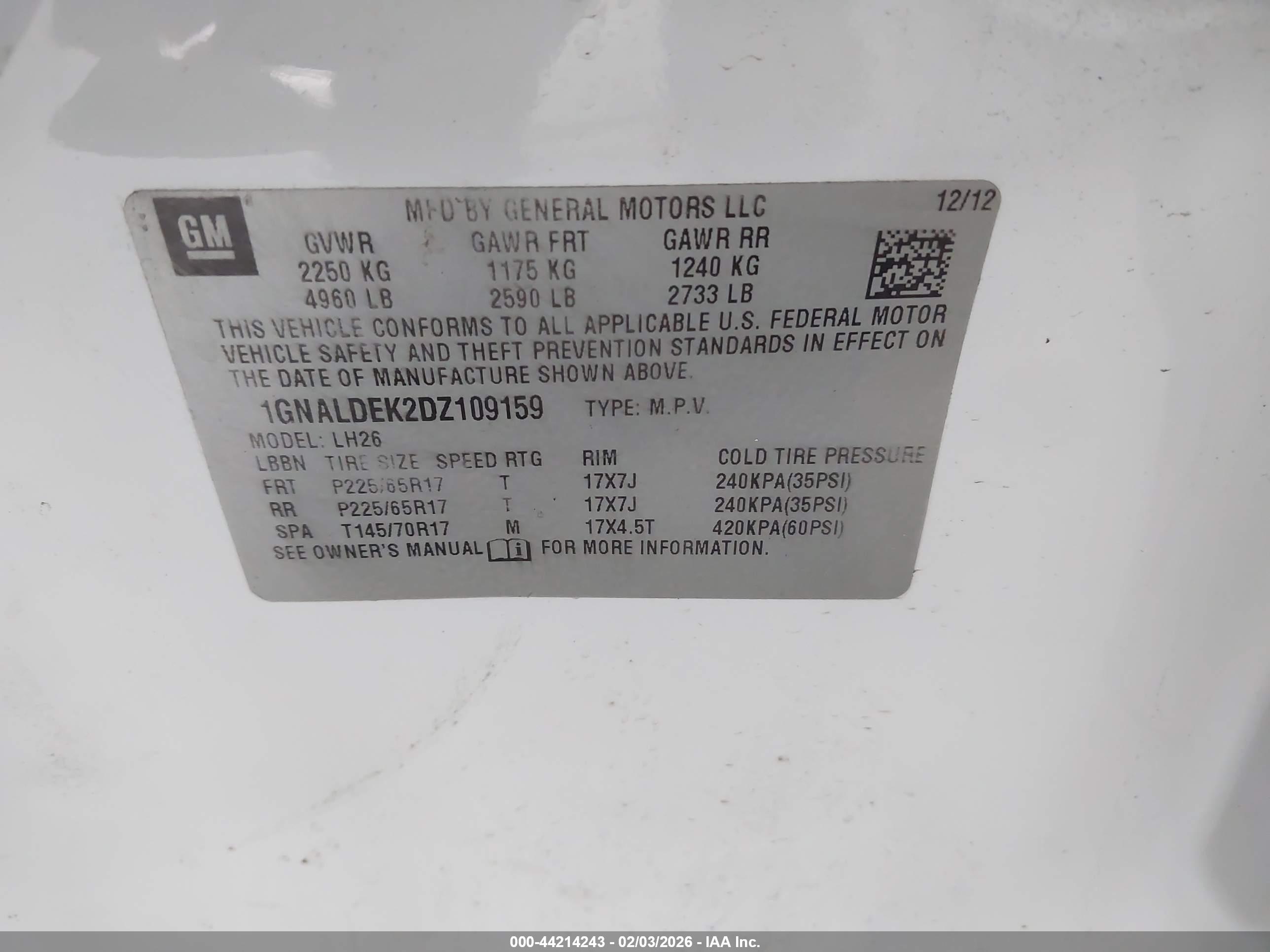 CHEVROLET EQUINOX image 9