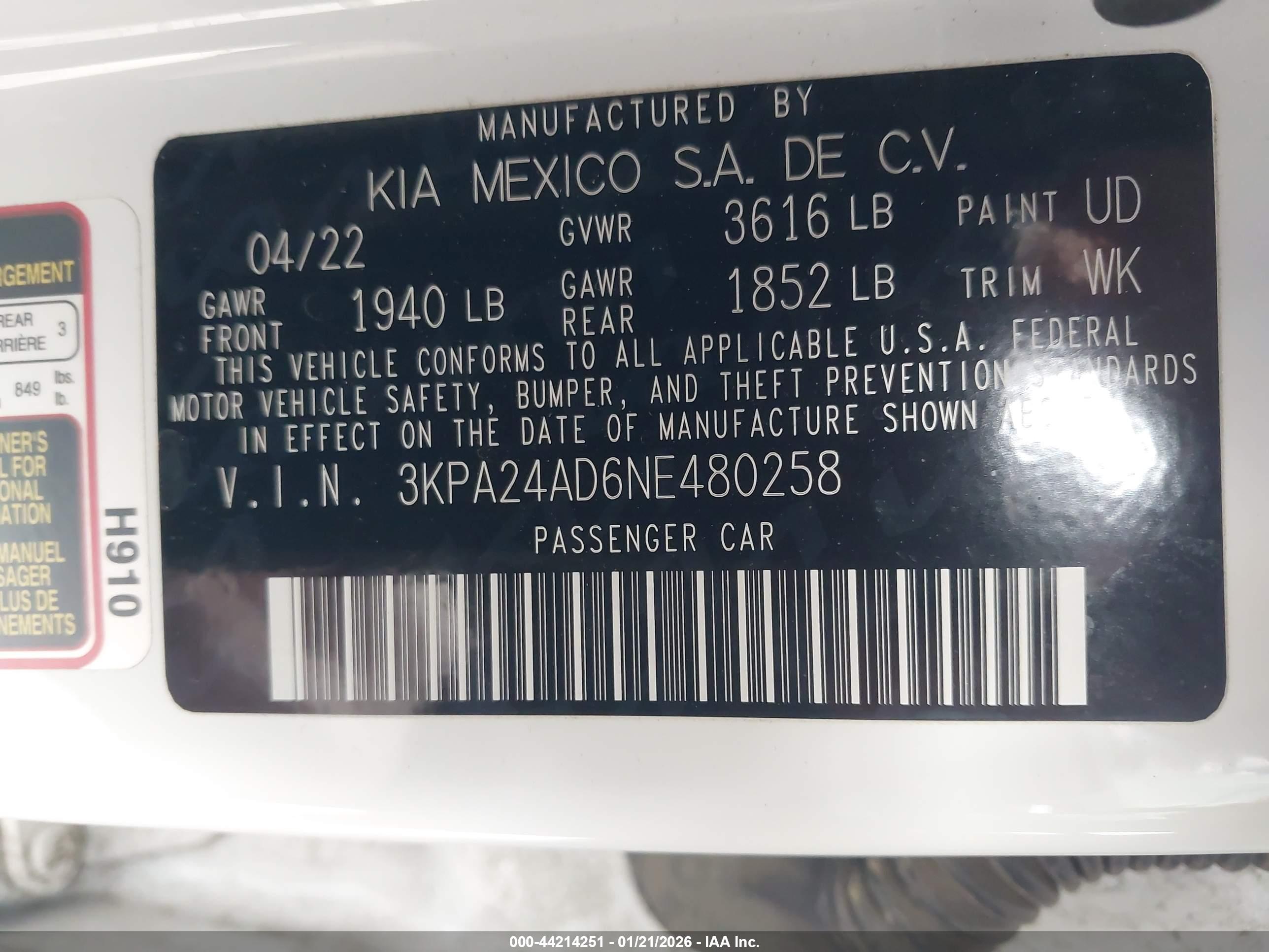 KIA RIO image 9