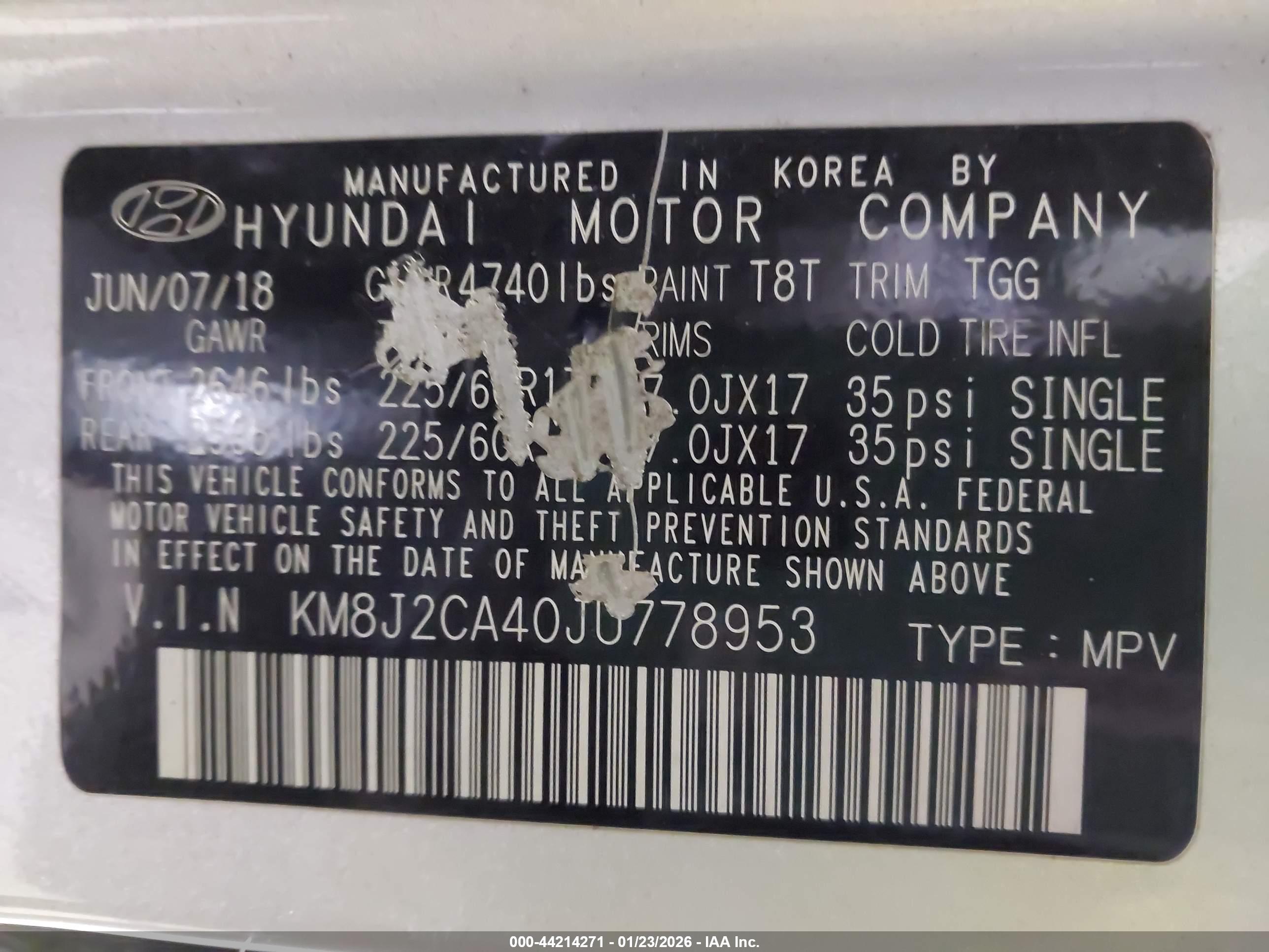 HYUNDAI TUCSON image 9