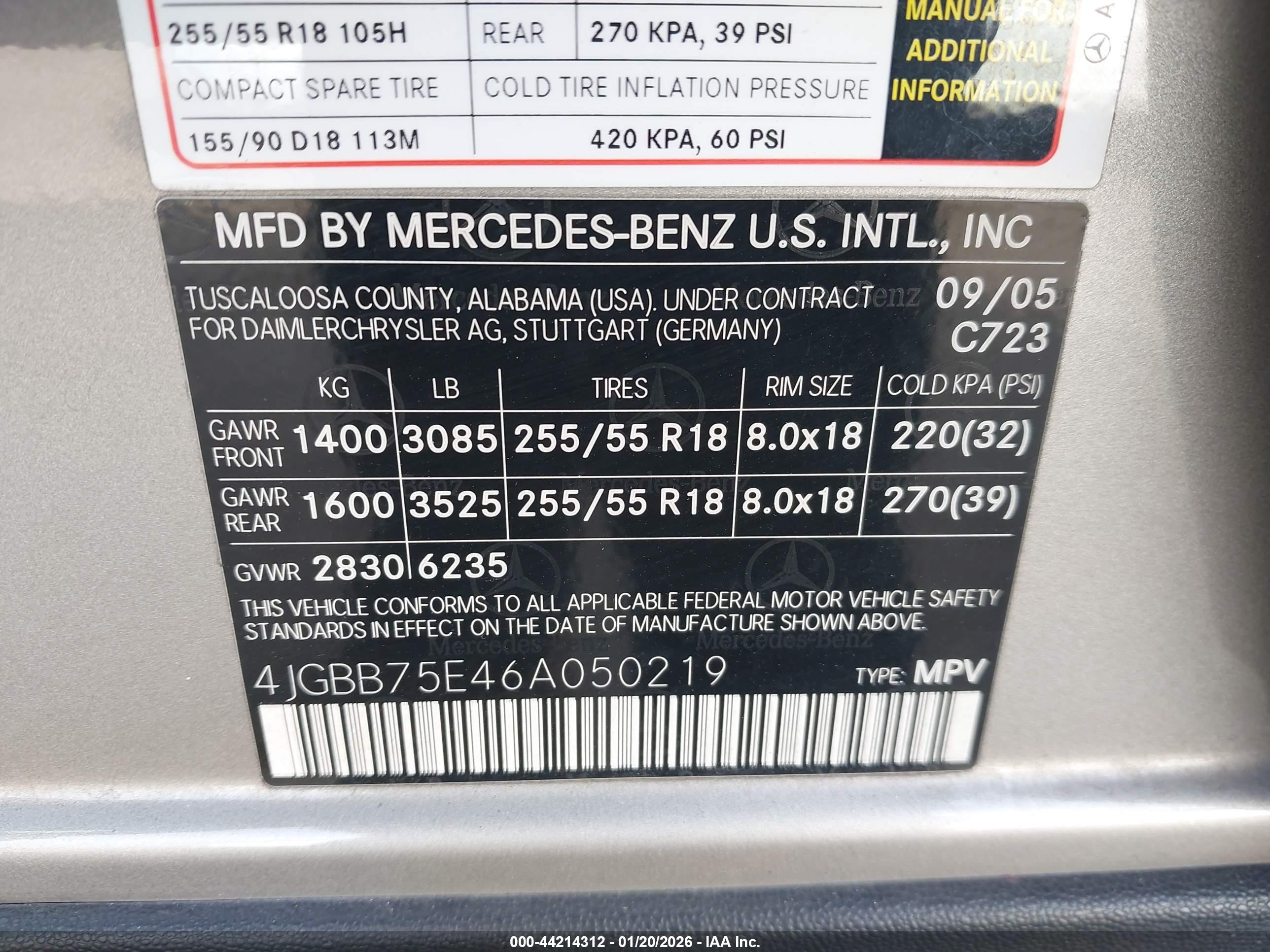 MERCEDES-BENZ ML image 9