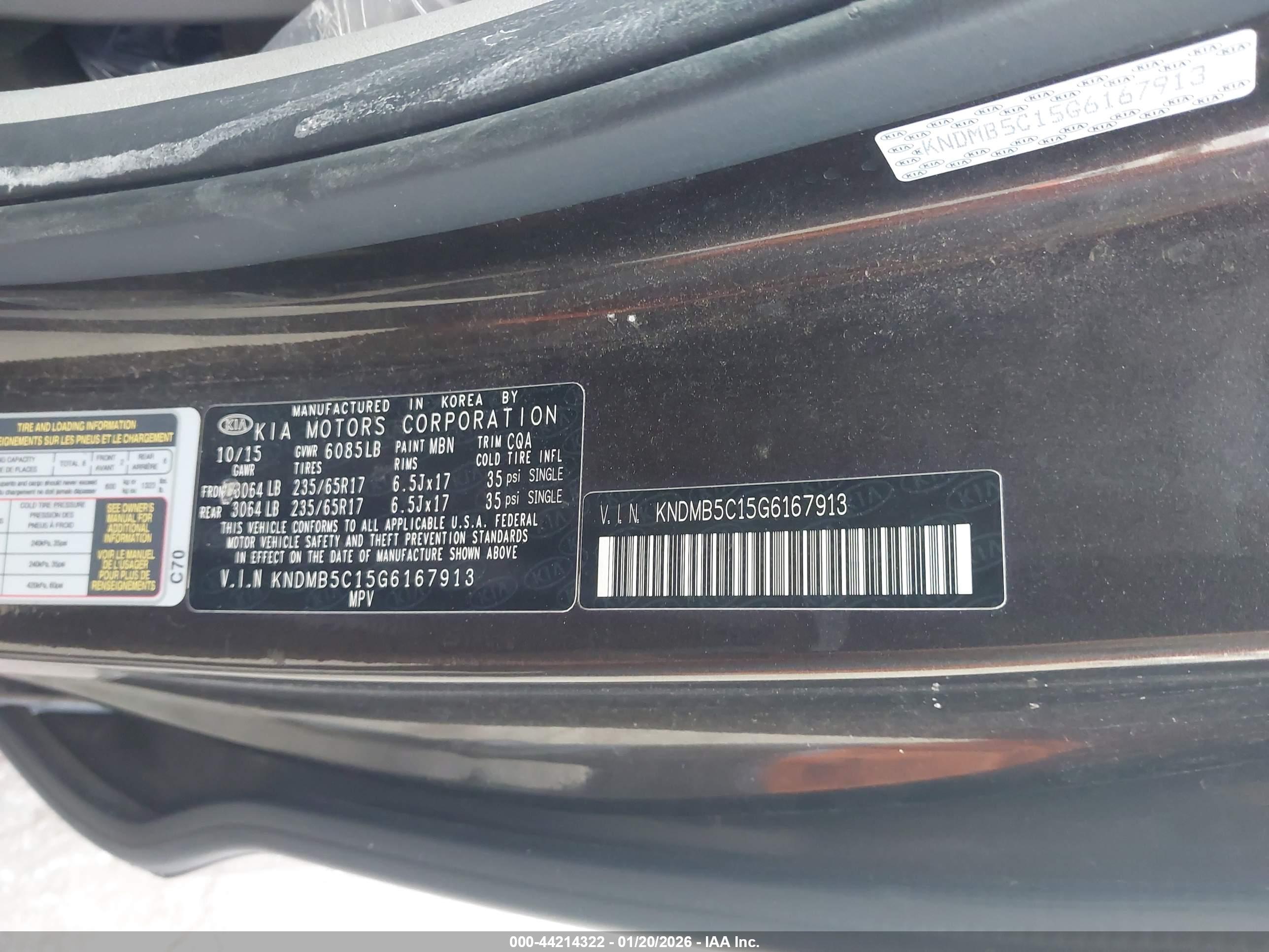 KIA SEDONA image 9