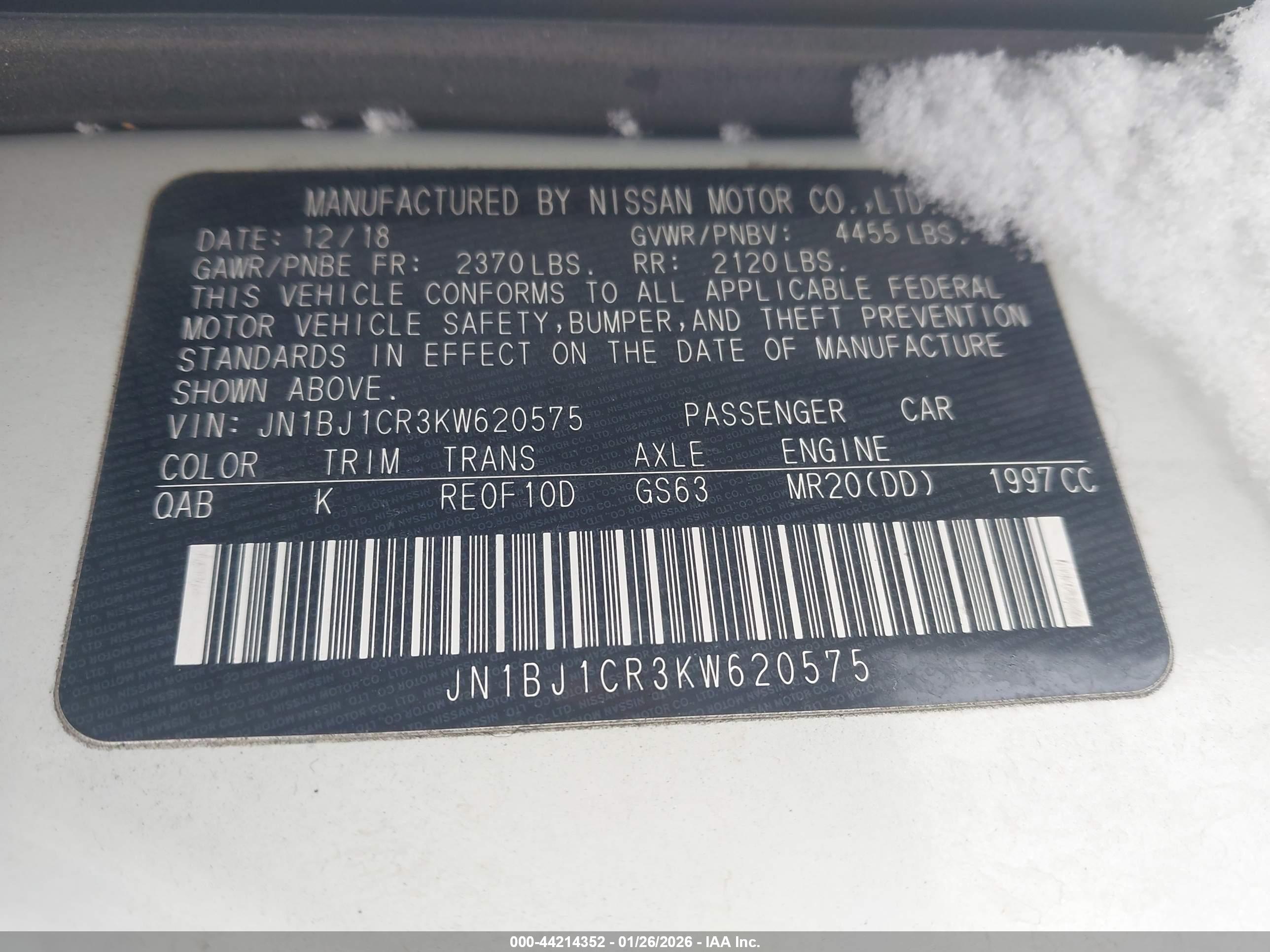 NISSAN ROGUE image 9