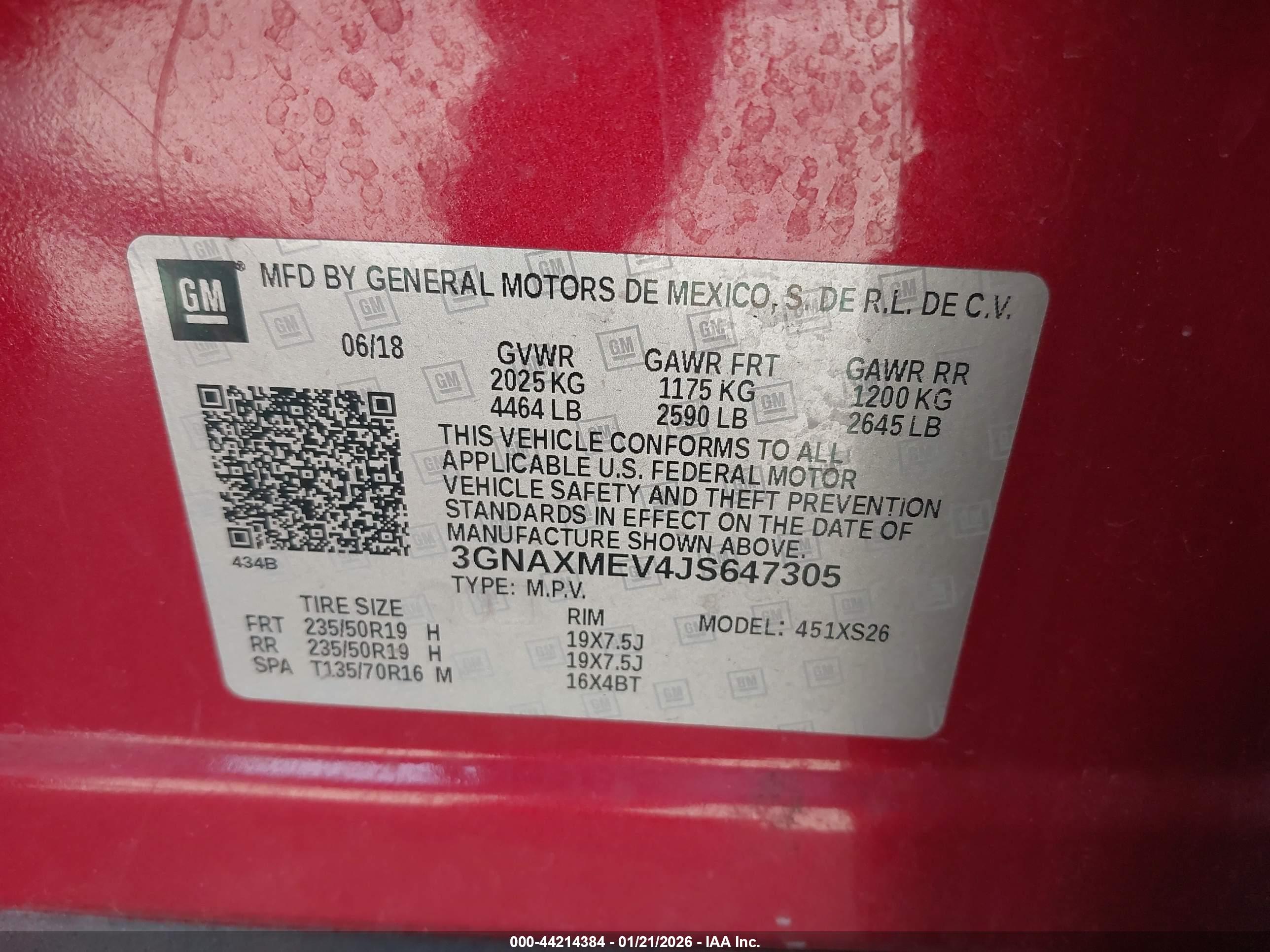 CHEVROLET EQUINOX image 9