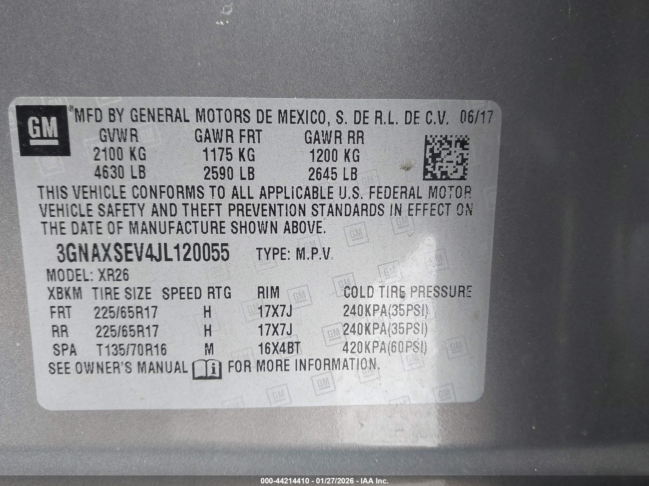 CHEVROLET EQUINOX image 9