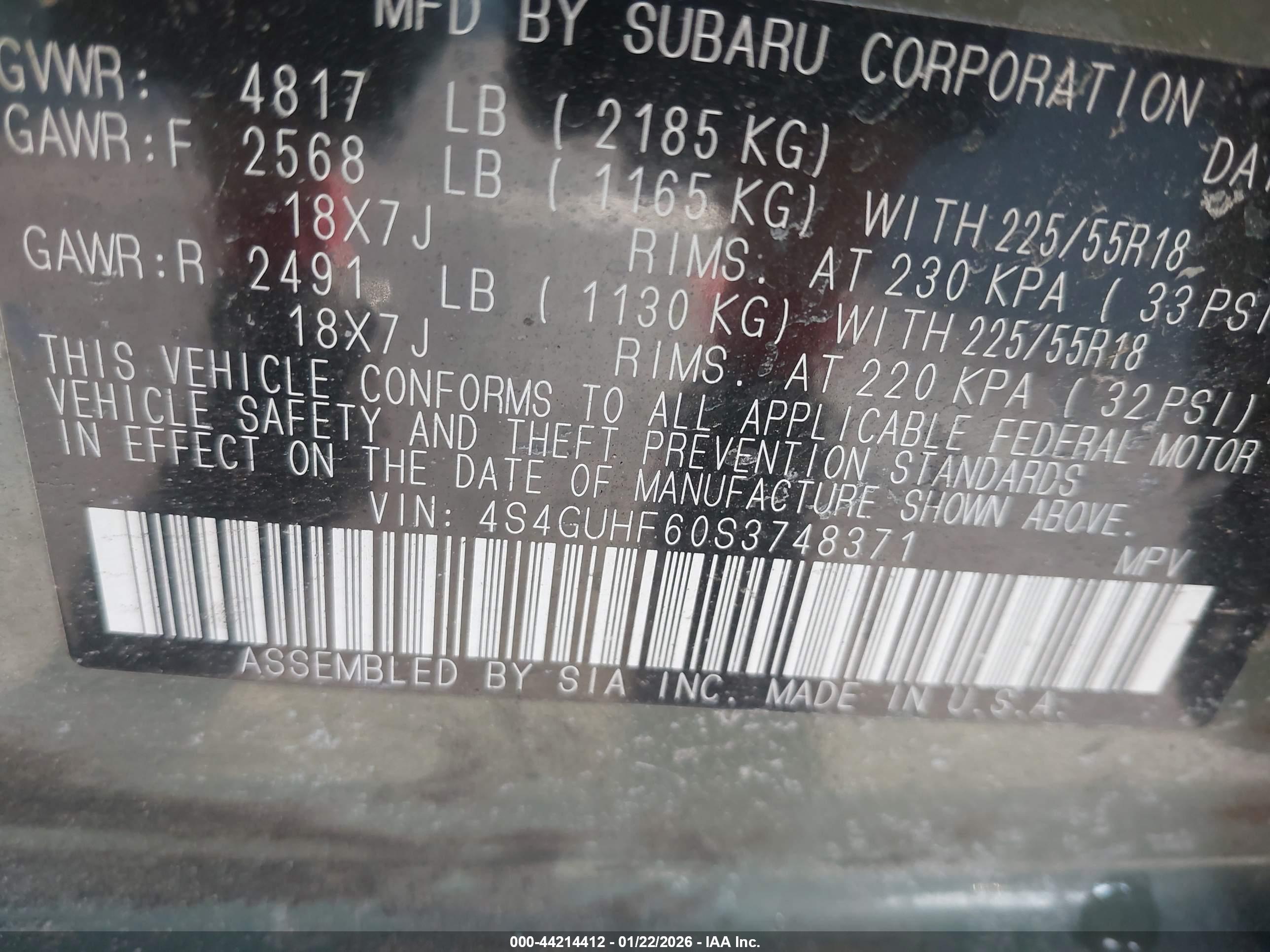 SUBARU CROSSTREK image 9