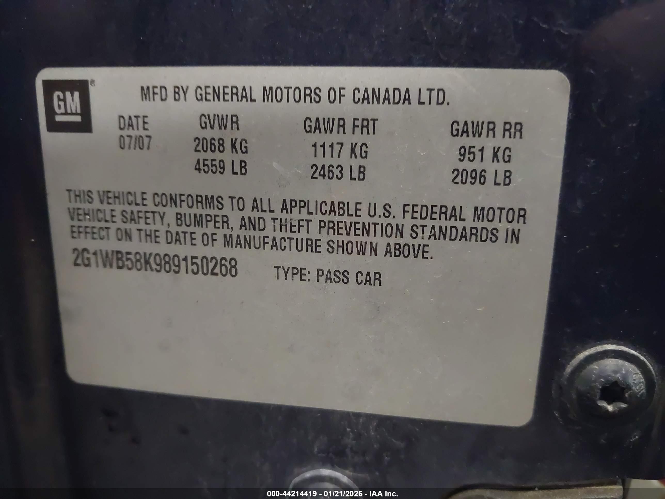 CHEVROLET IMPALA image 9