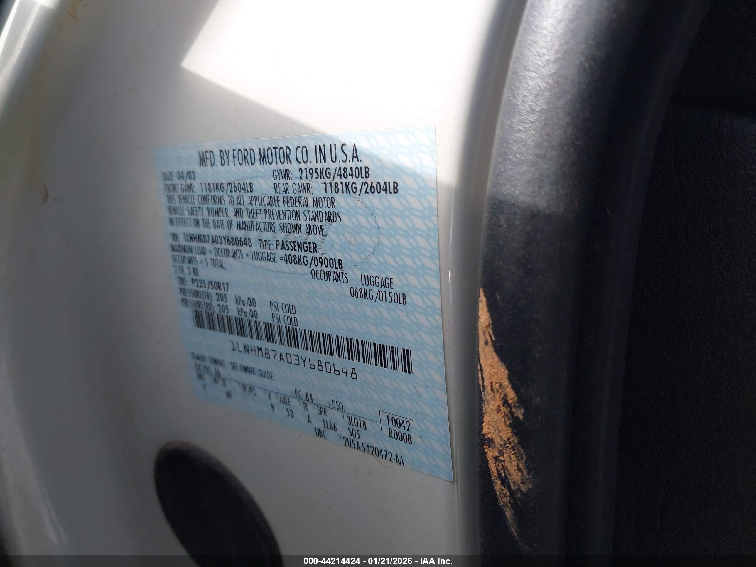 LINCOLN LS image 9