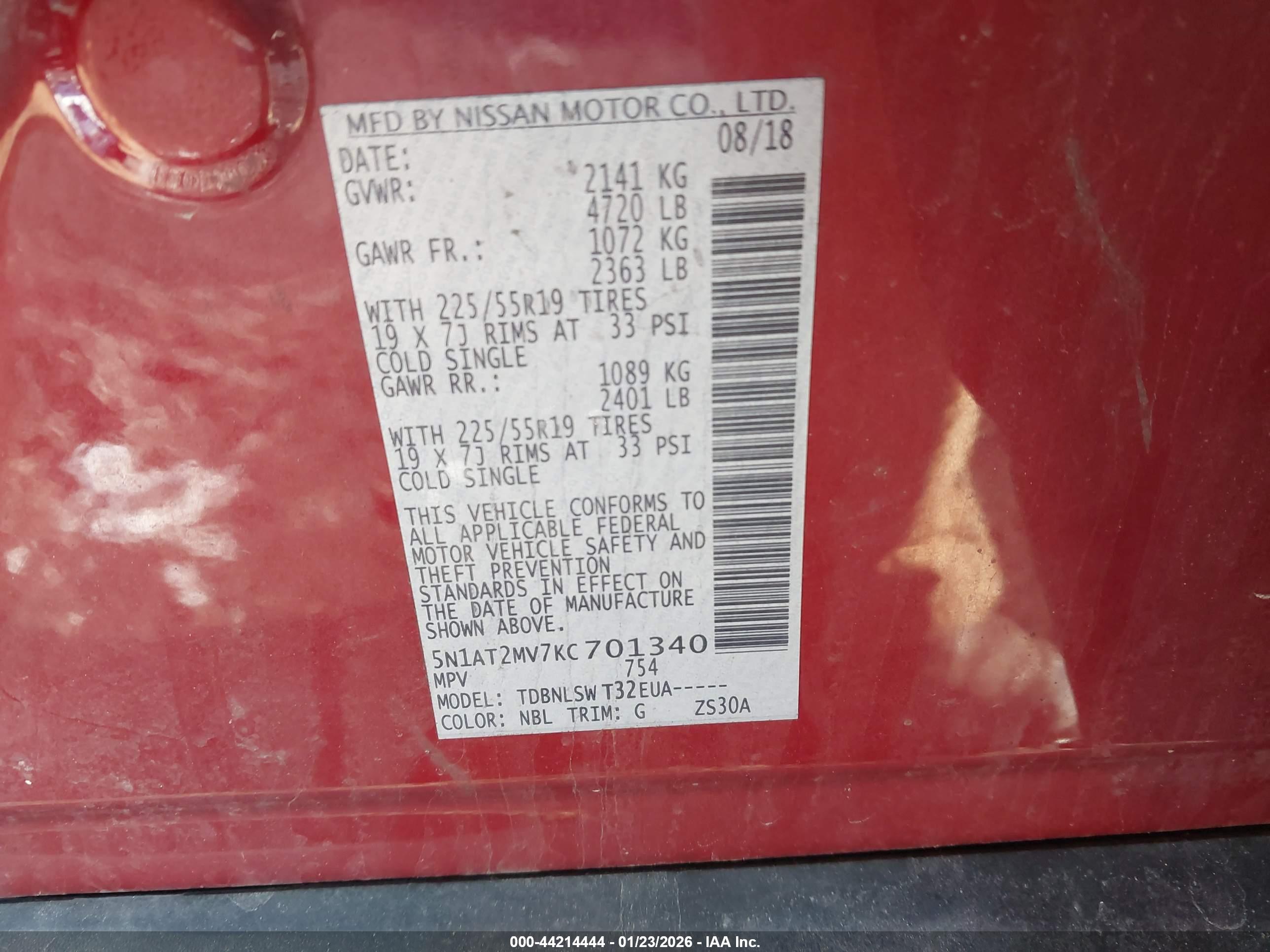 NISSAN ROGUE image 9