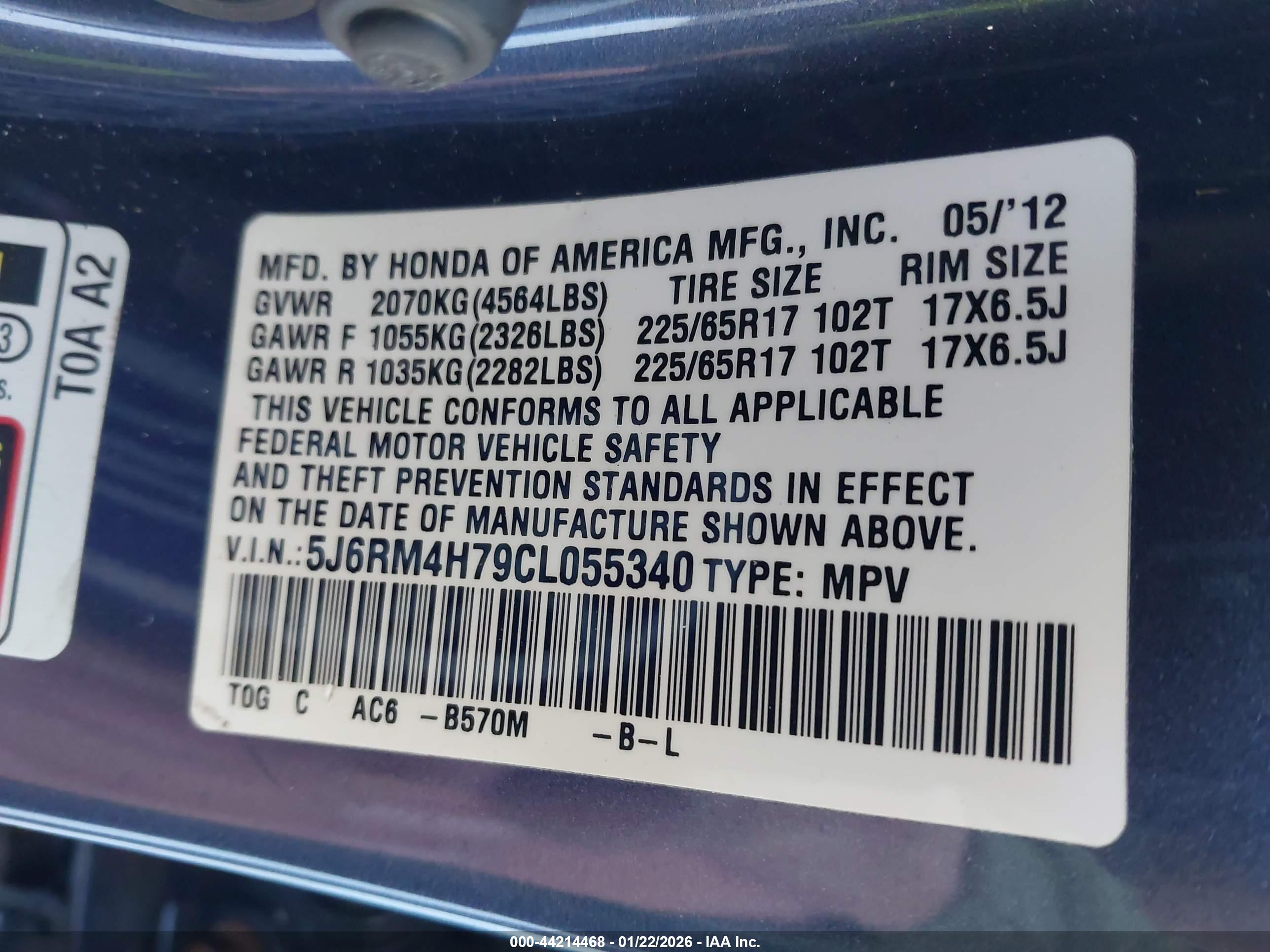 HONDA CR-V image 9