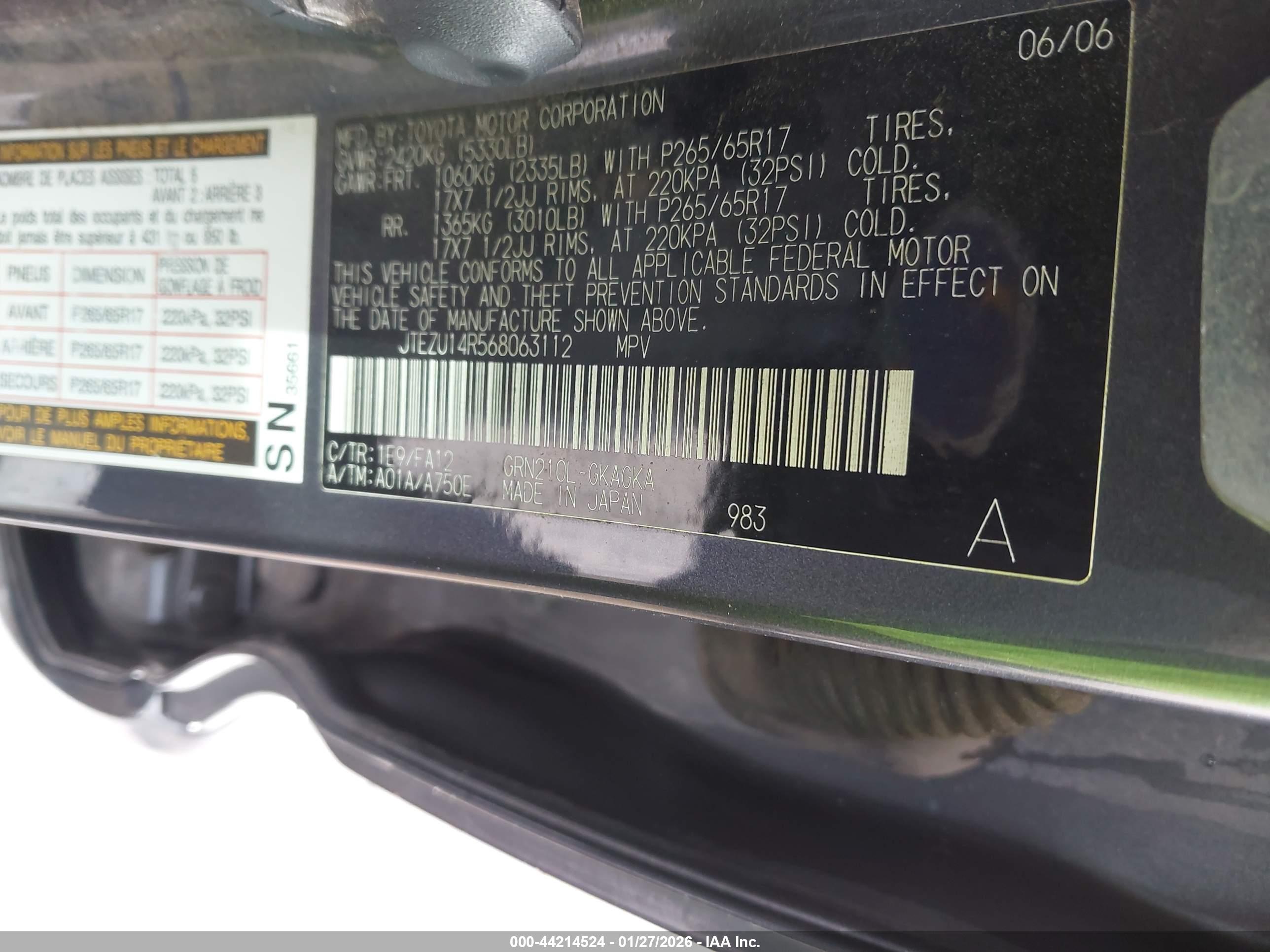 TOYOTA 4RUNNER image 9