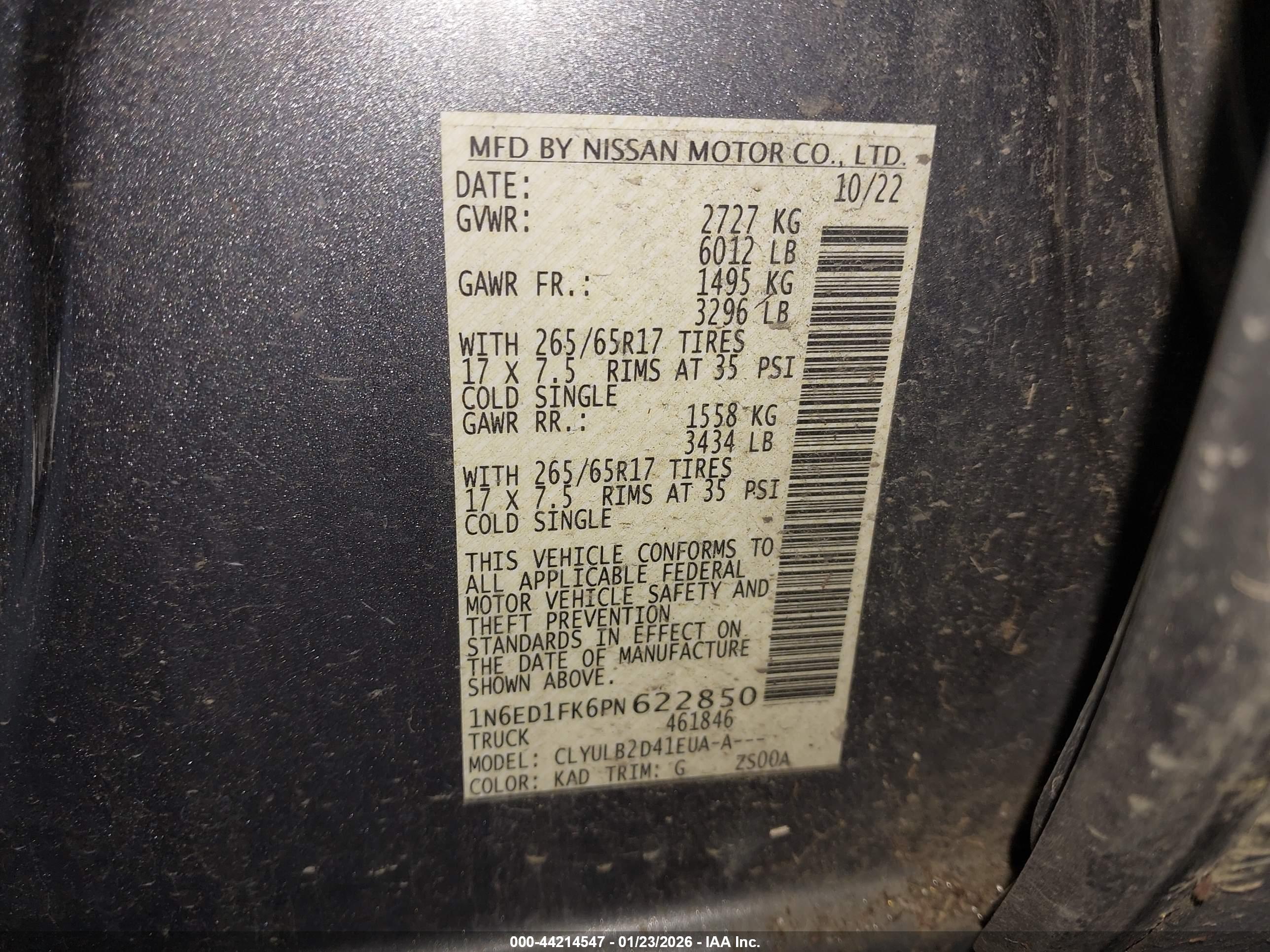 NISSAN FRONTIER image 9
