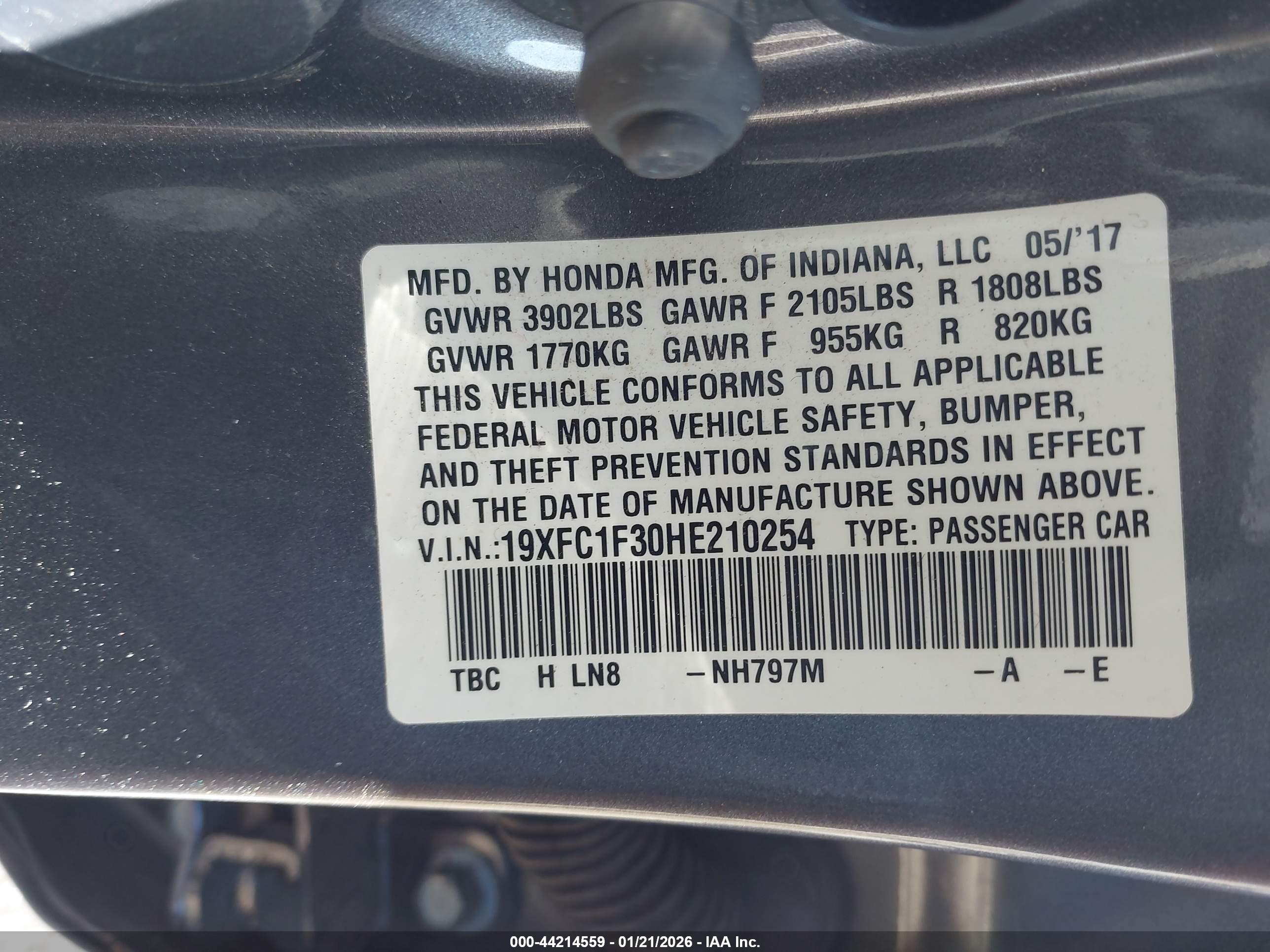 HONDA CIVIC image 9