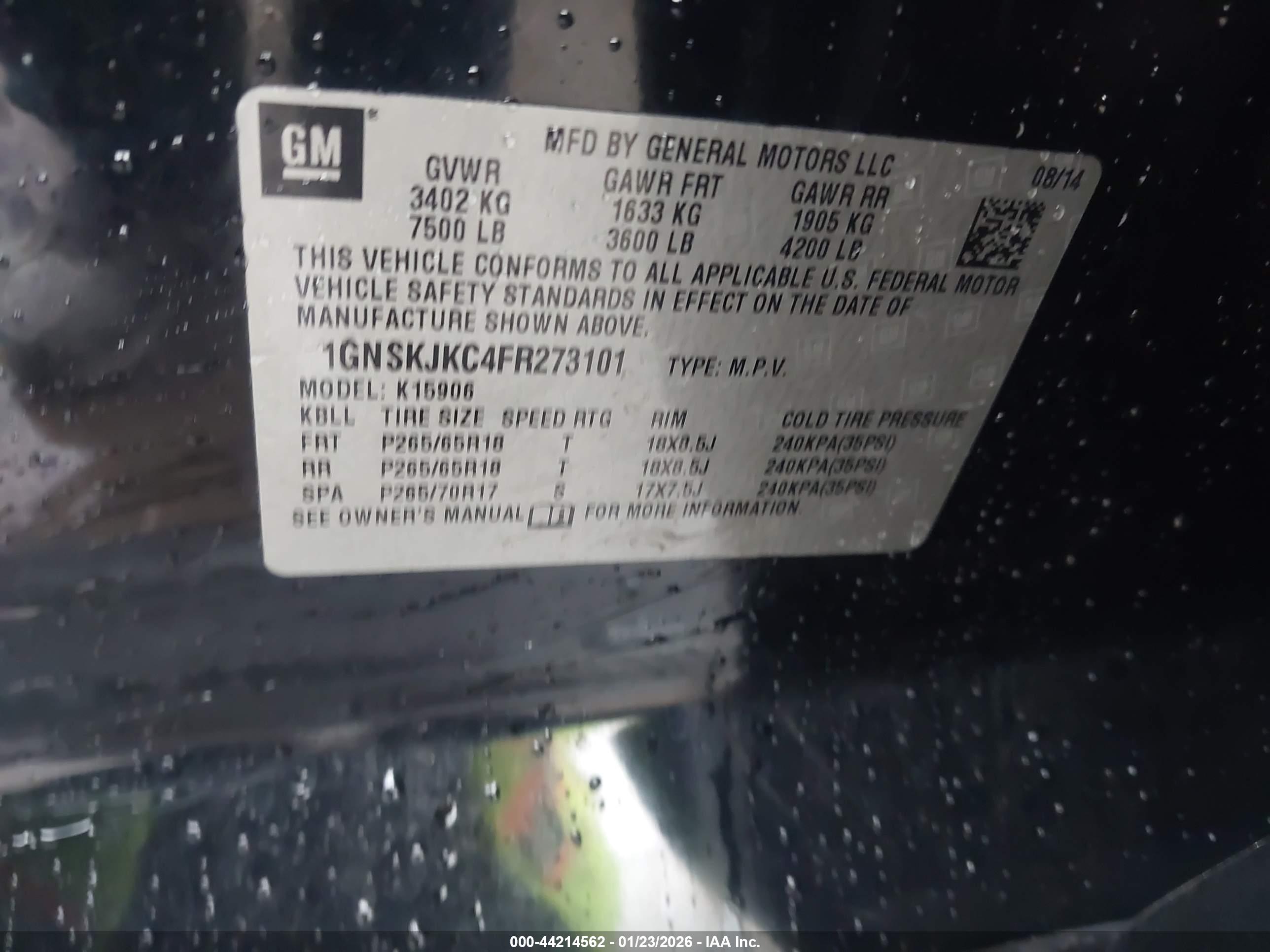 CHEVROLET SUBURBAN image 9