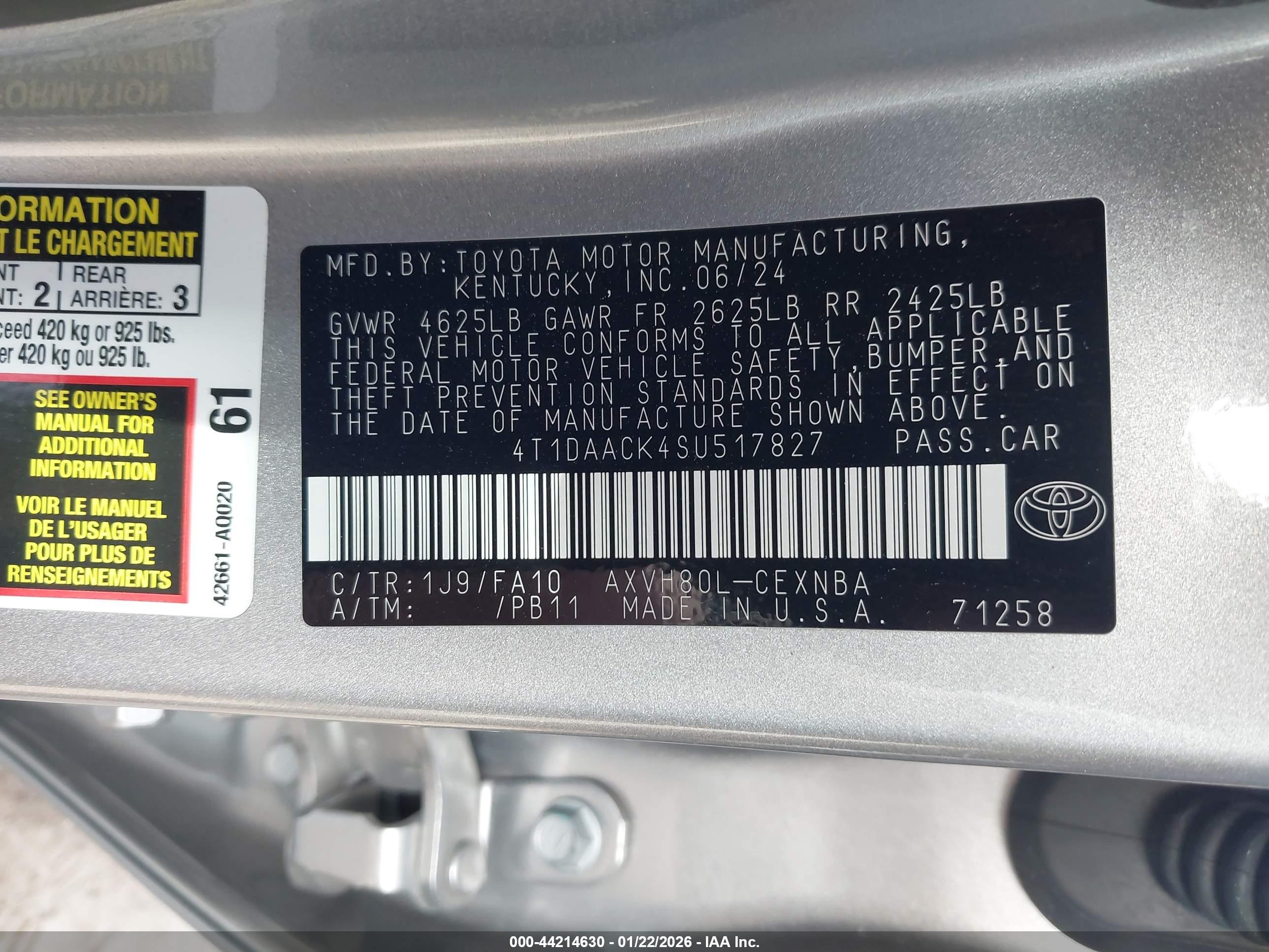 TOYOTA CAMRY image 9