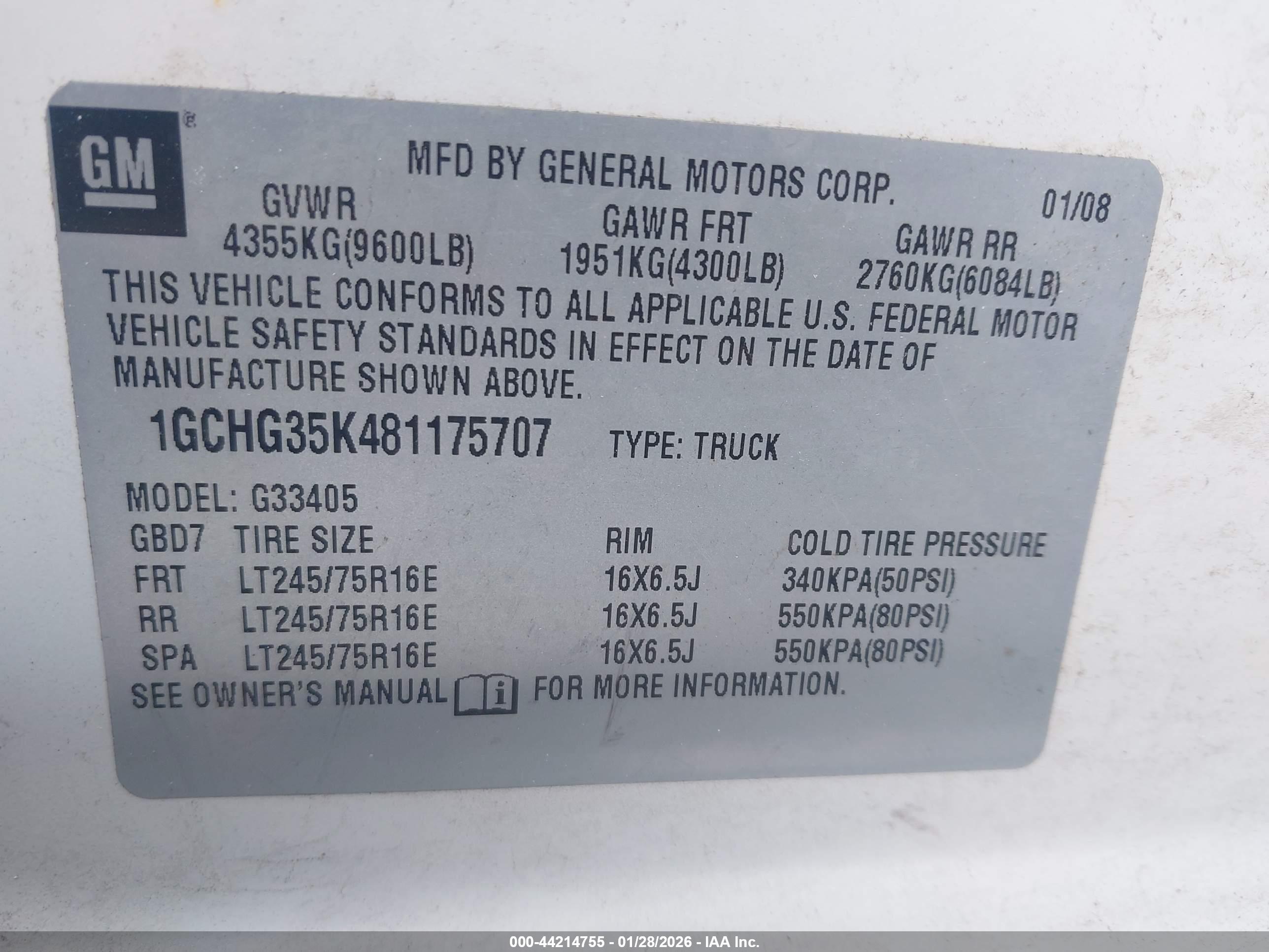 CHEVROLET EXPRESS image 9