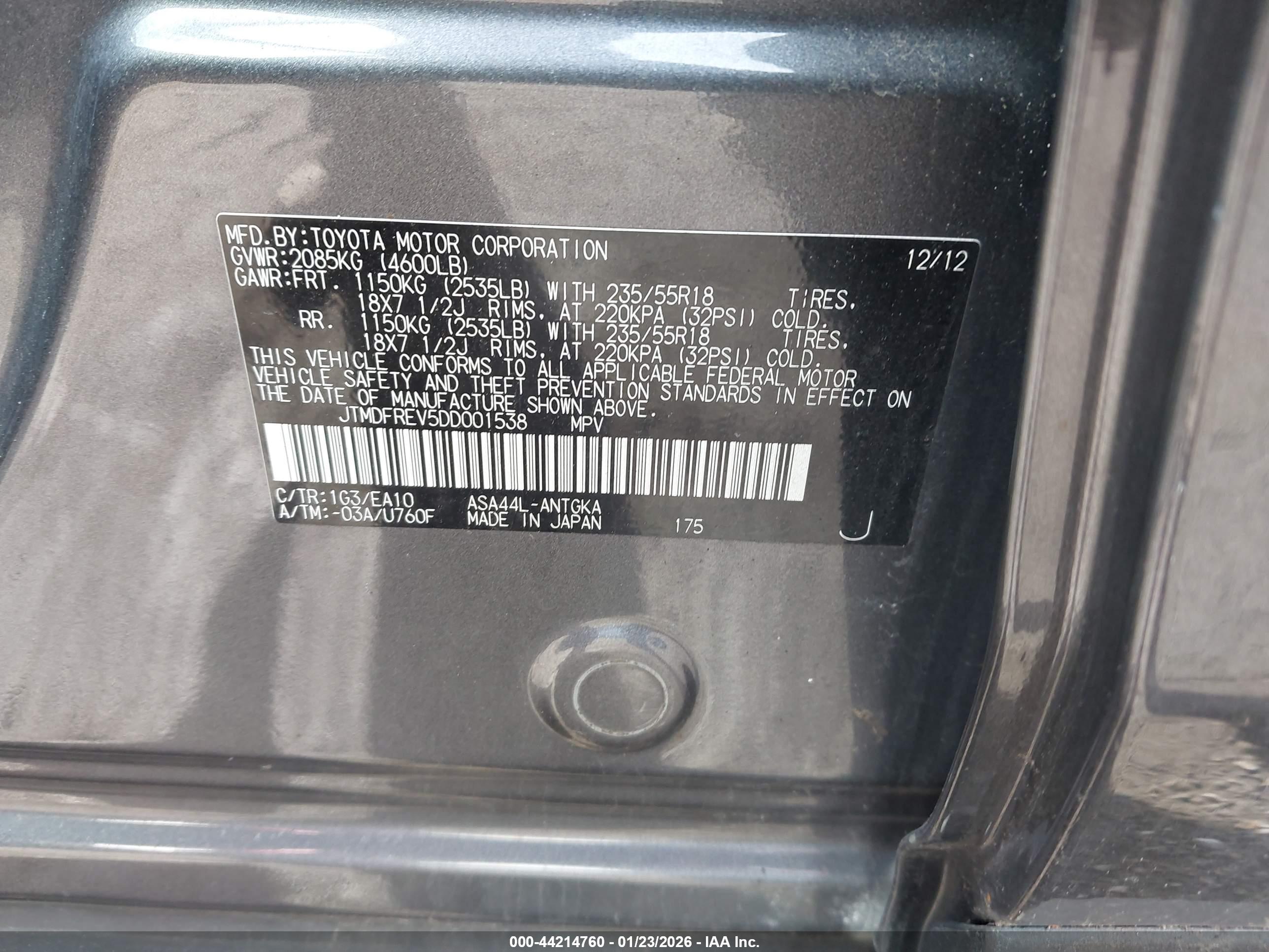 TOYOTA RAV4 image 9
