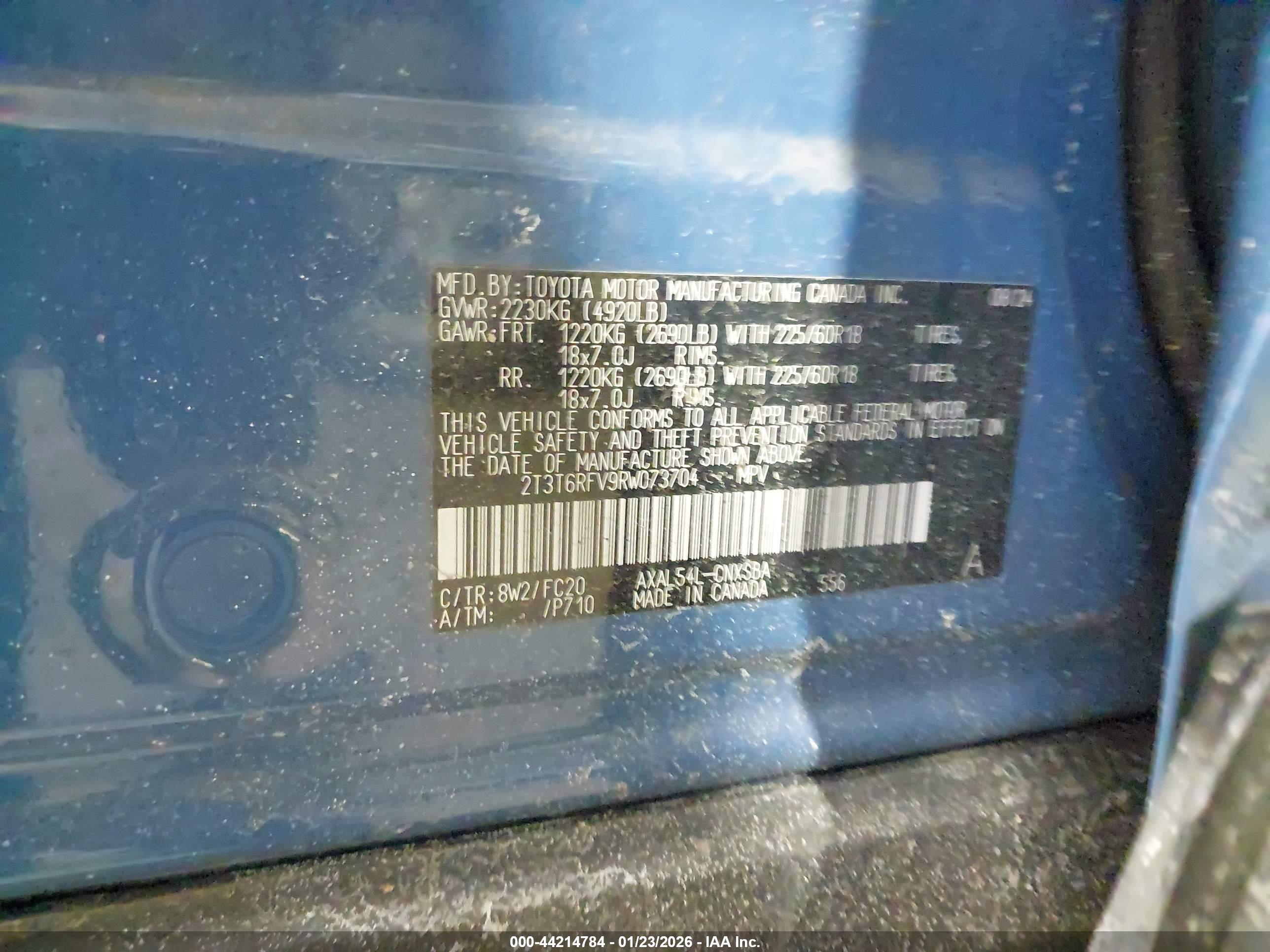TOYOTA RAV4 image 9
