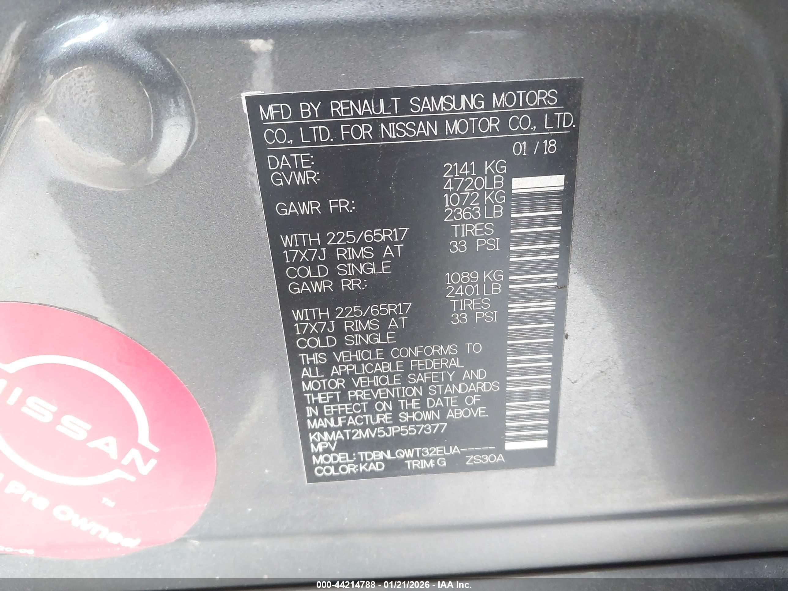 NISSAN ROGUE image 9
