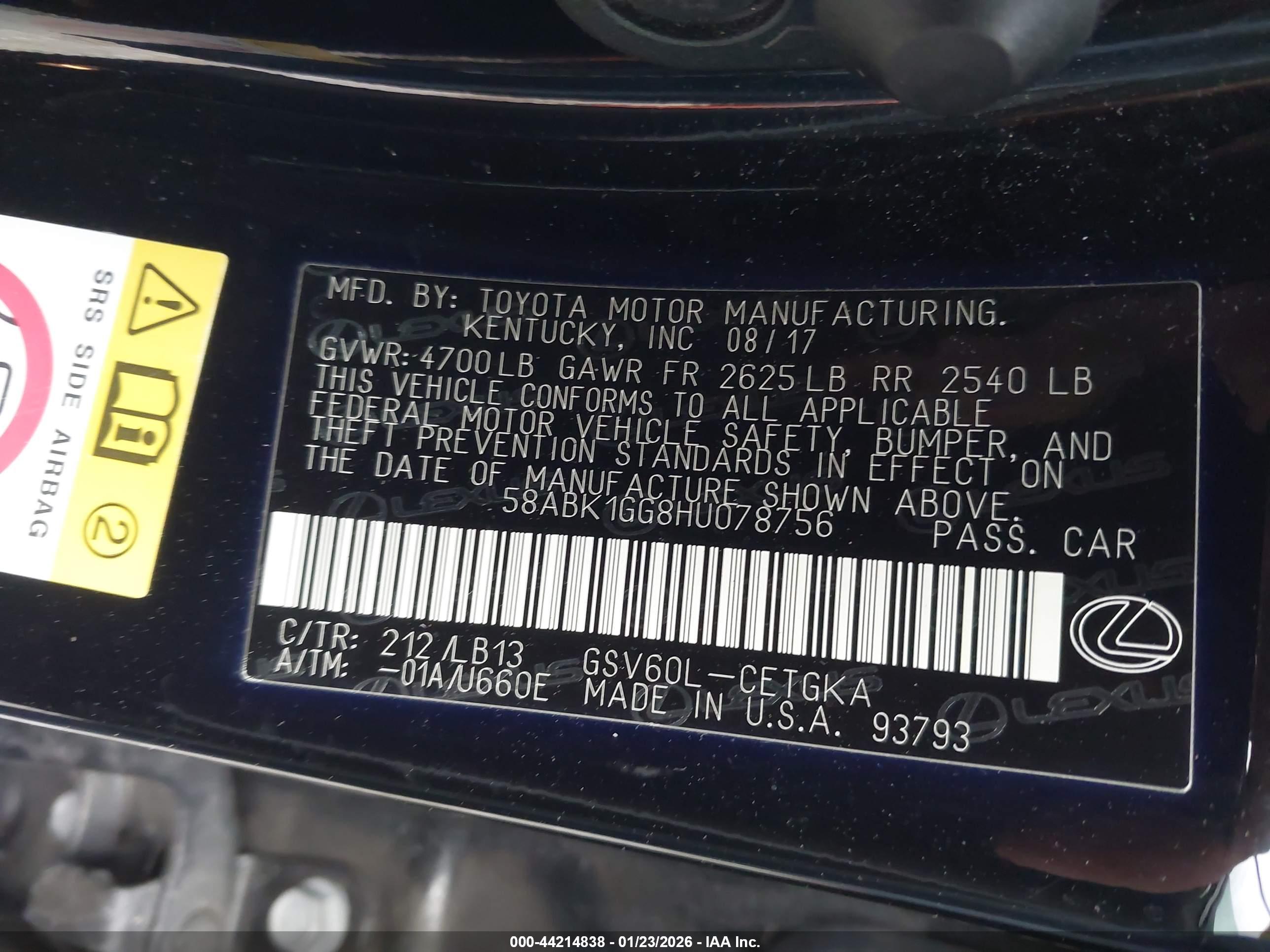 LEXUS ES image 9