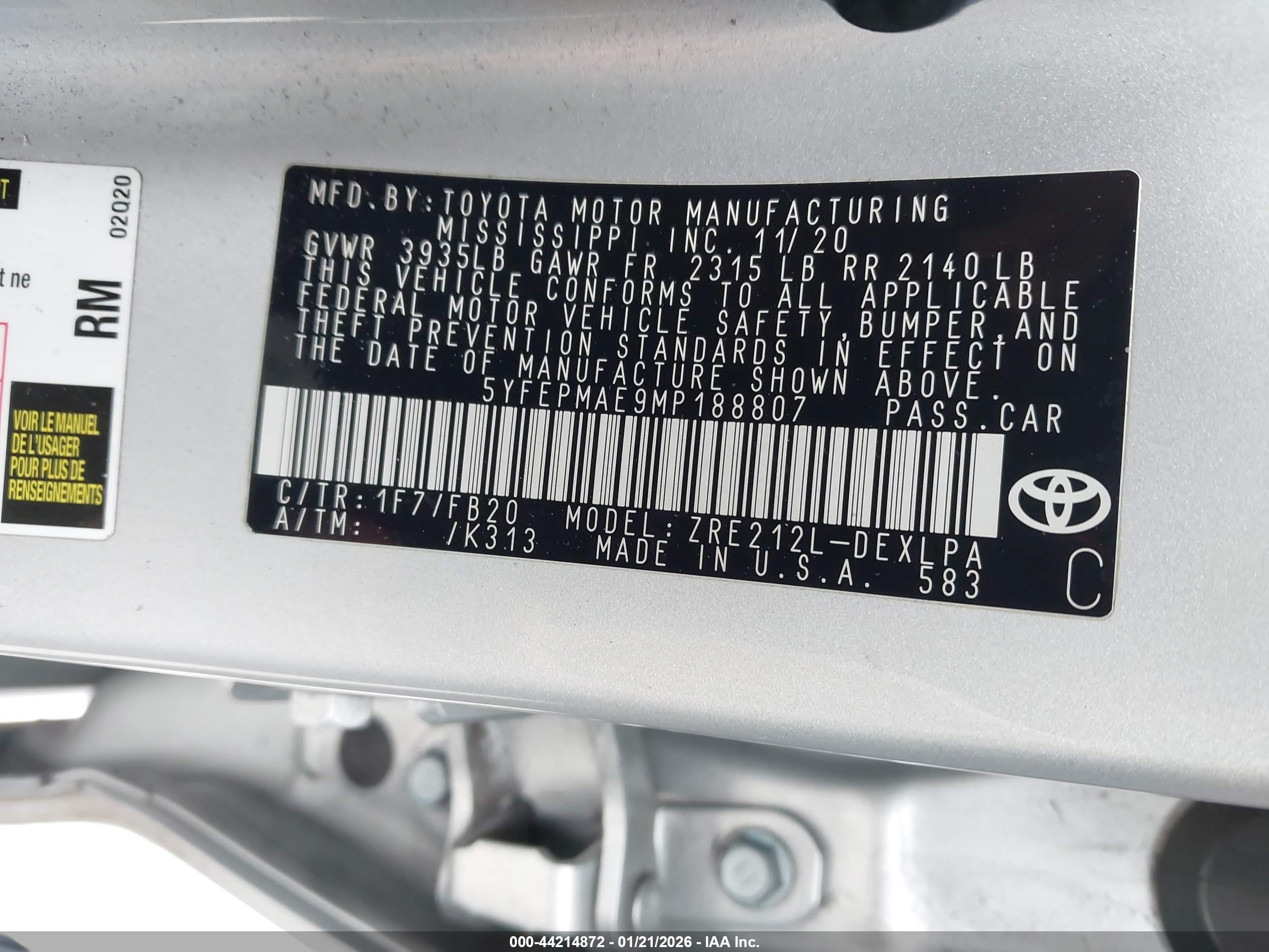TOYOTA COROLLA image 9