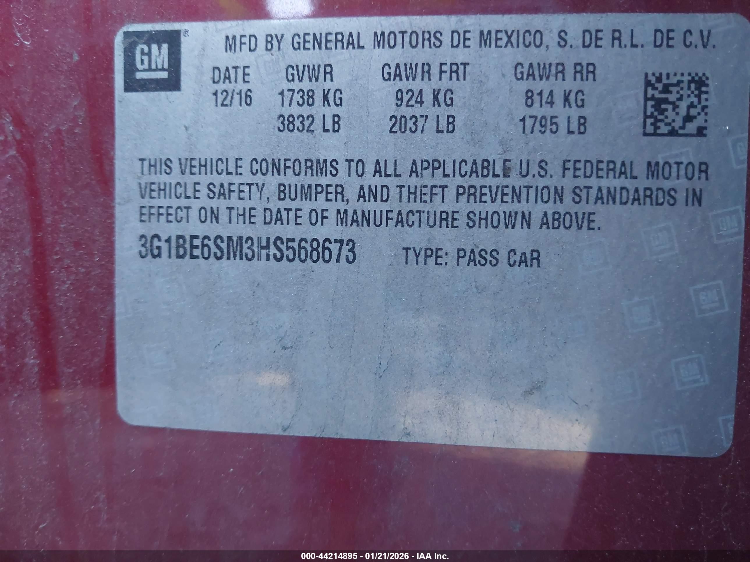 CHEVROLET CRUZE image 9