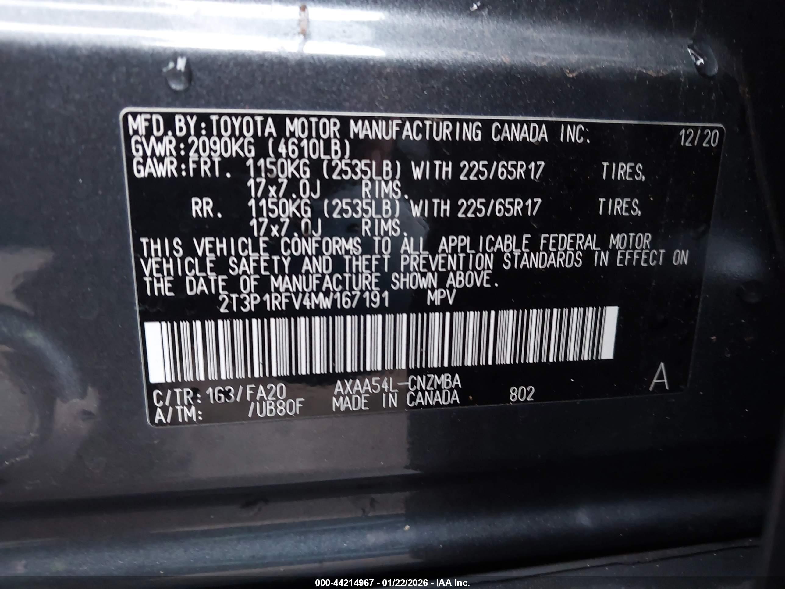 TOYOTA RAV4 image 9