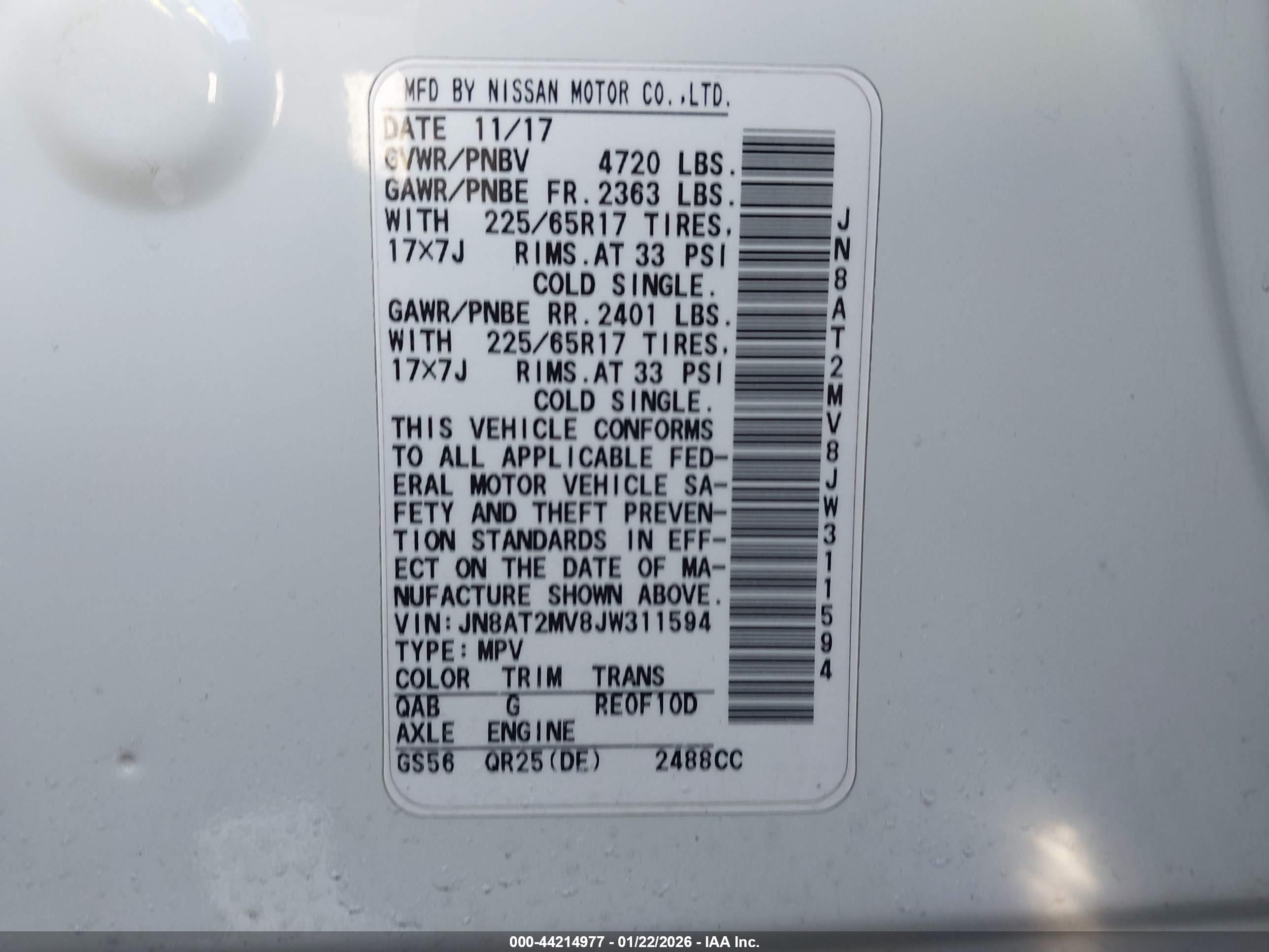 NISSAN ROGUE image 9