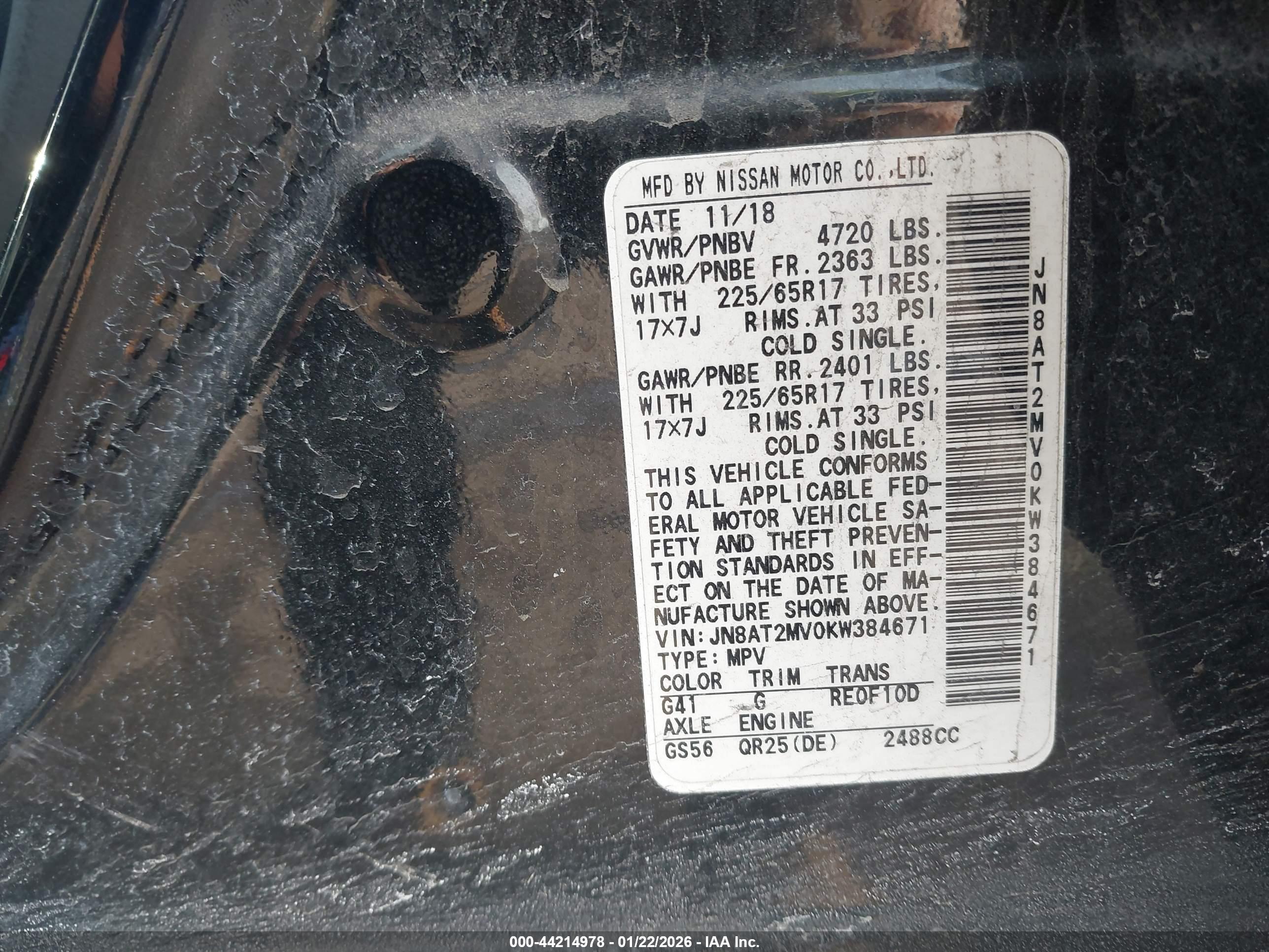 NISSAN ROGUE image 9