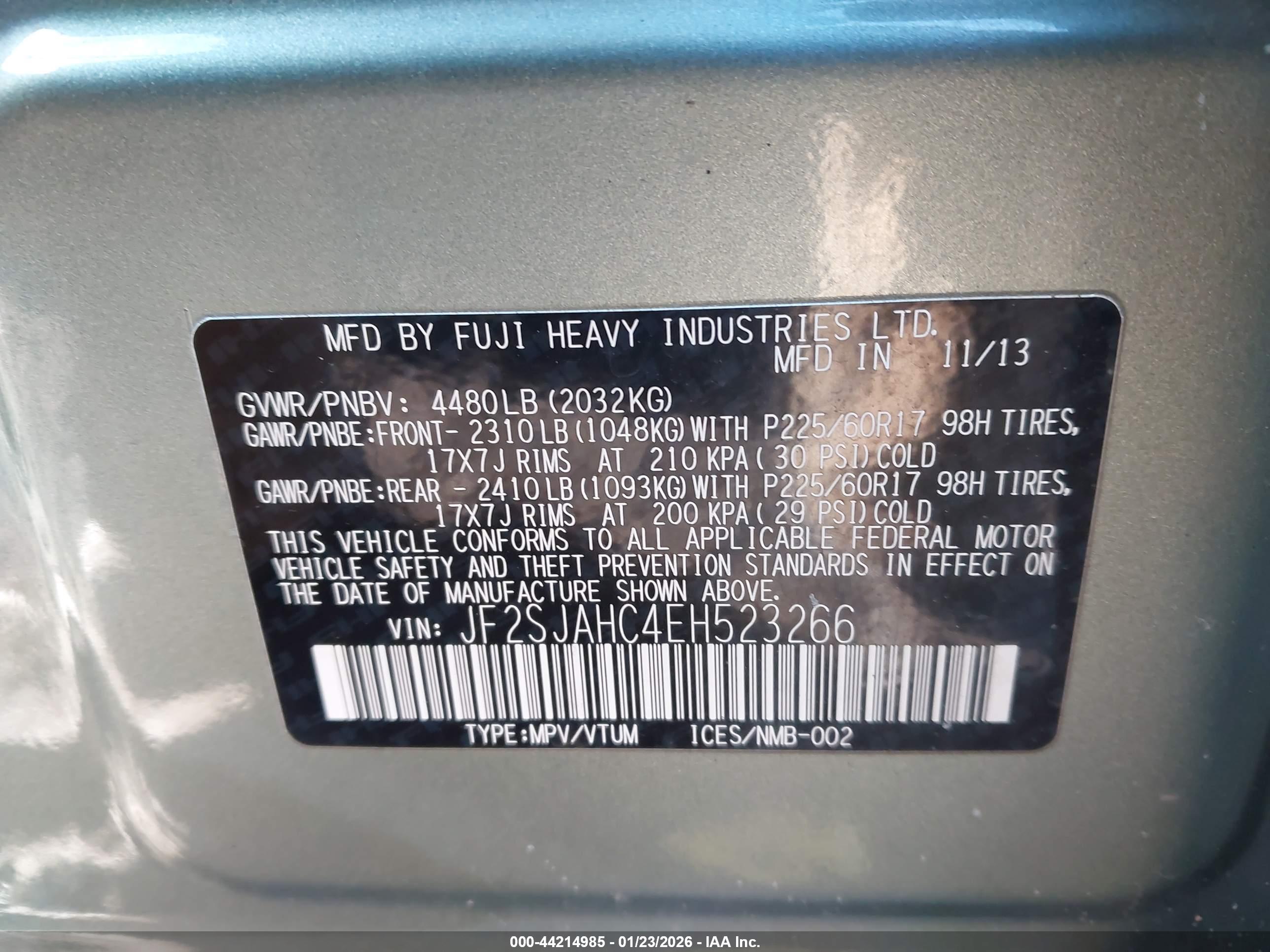 SUBARU FORESTER image 9
