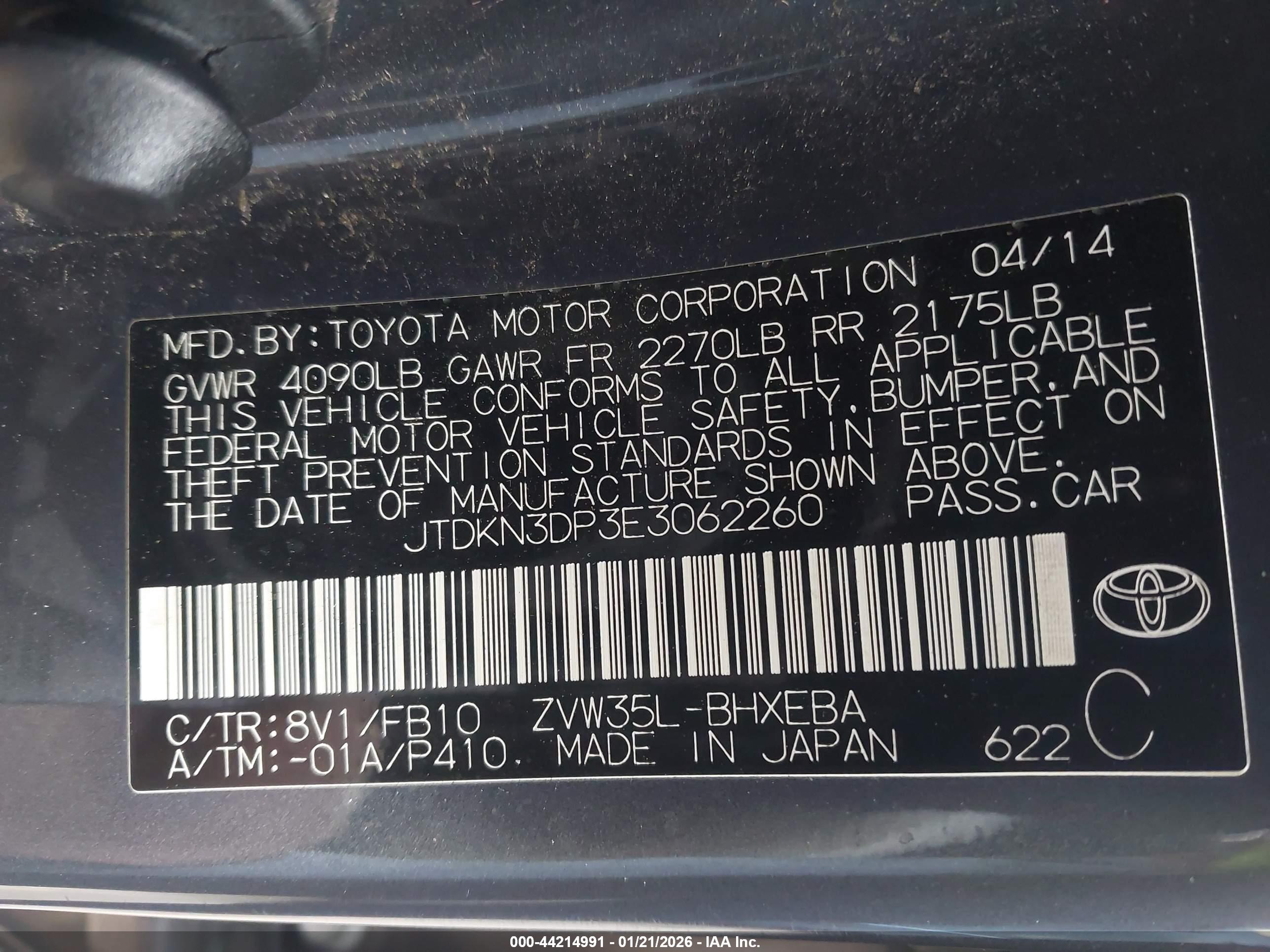 TOYOTA PRIUS image 9