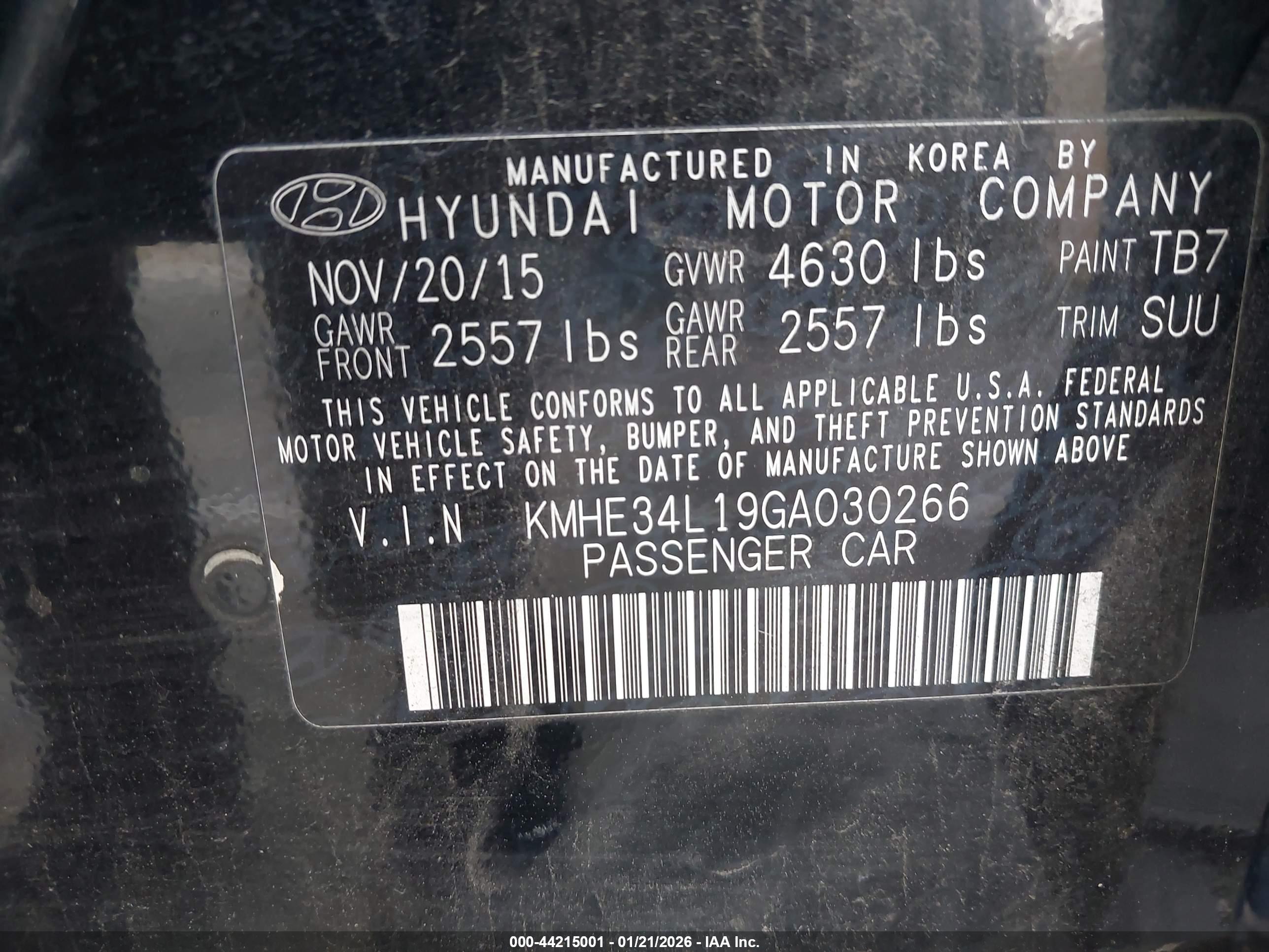HYUNDAI SONATA image 9