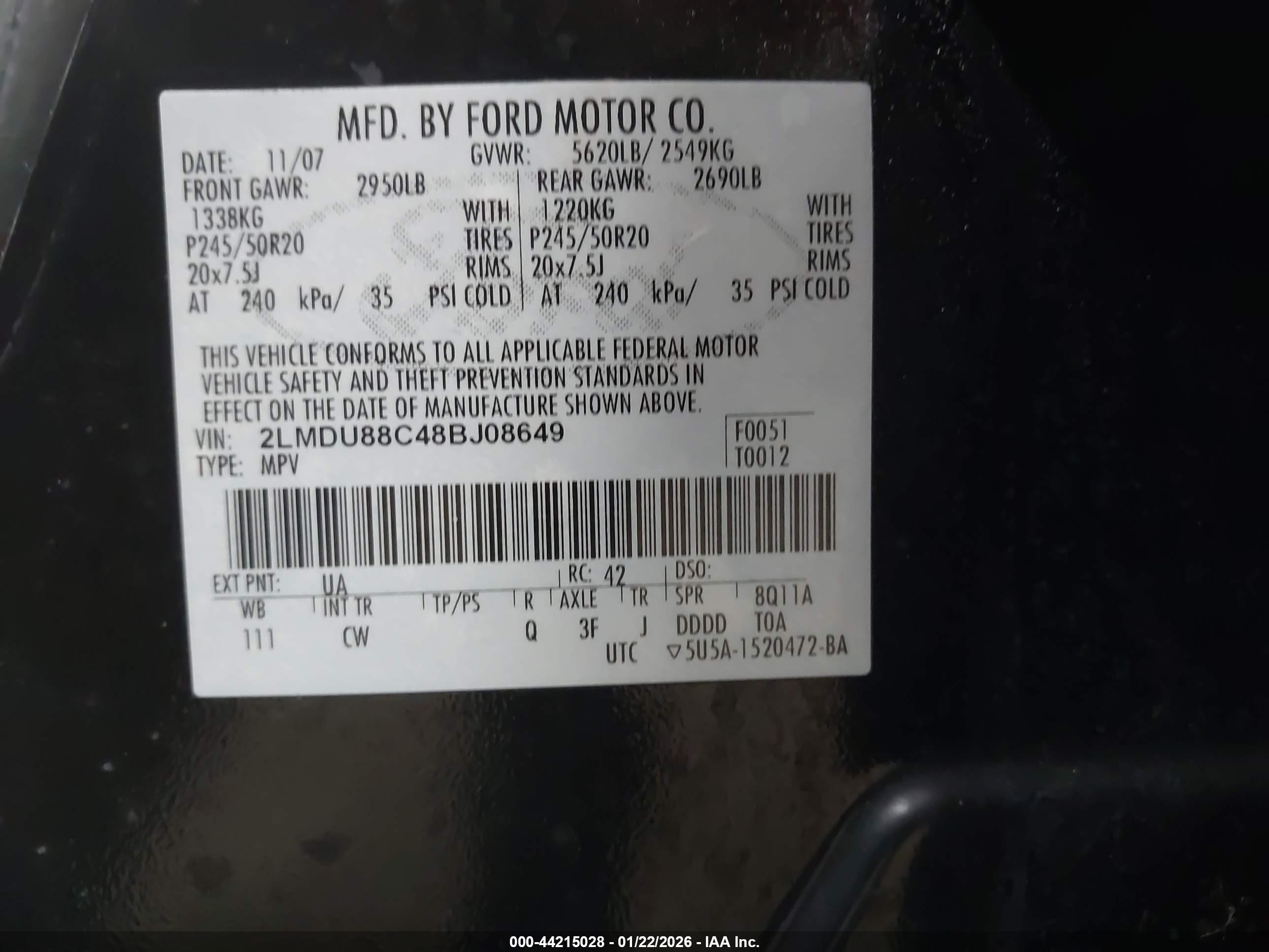 LINCOLN MKX image 9