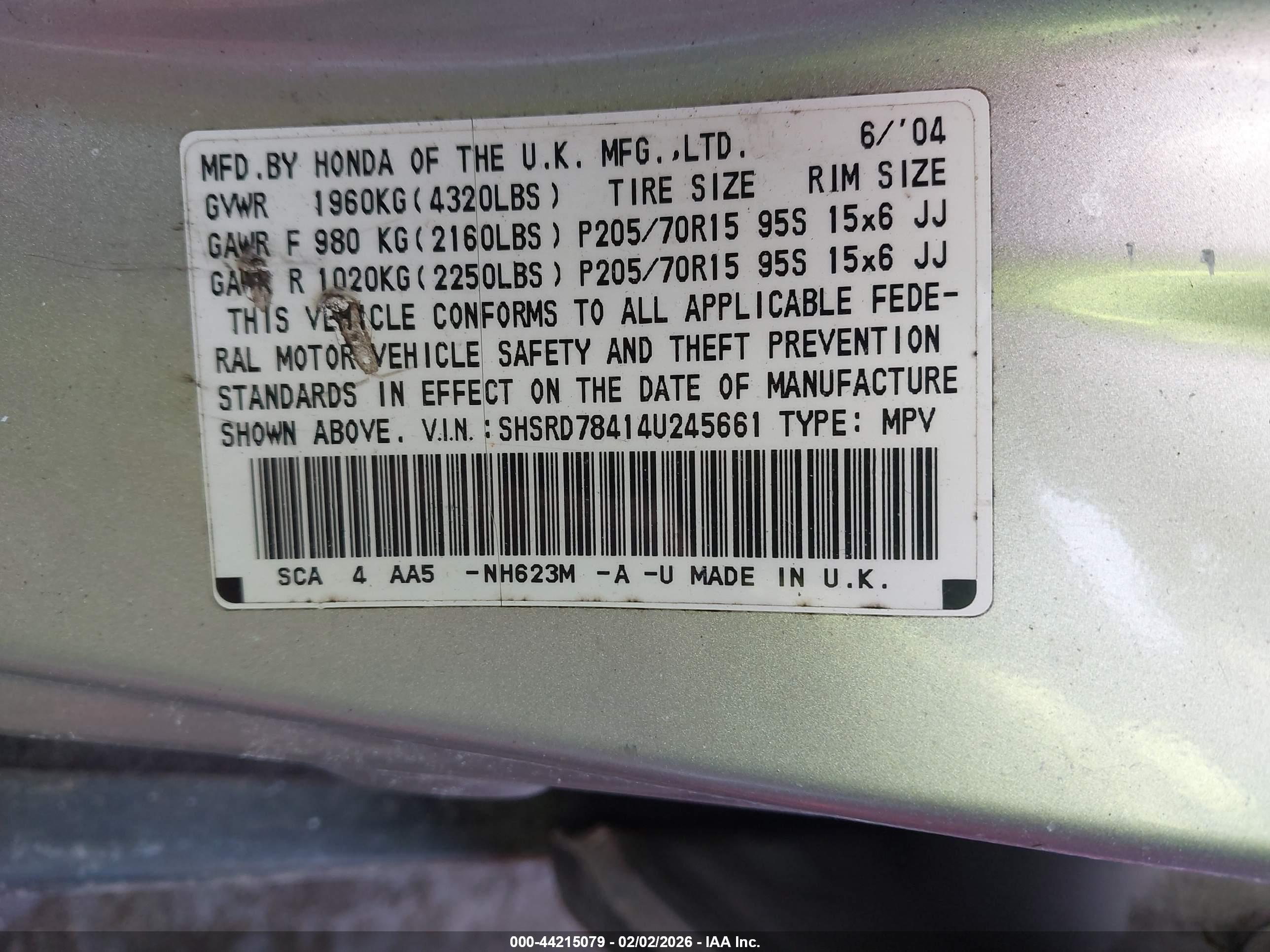 HONDA CR-V image 9