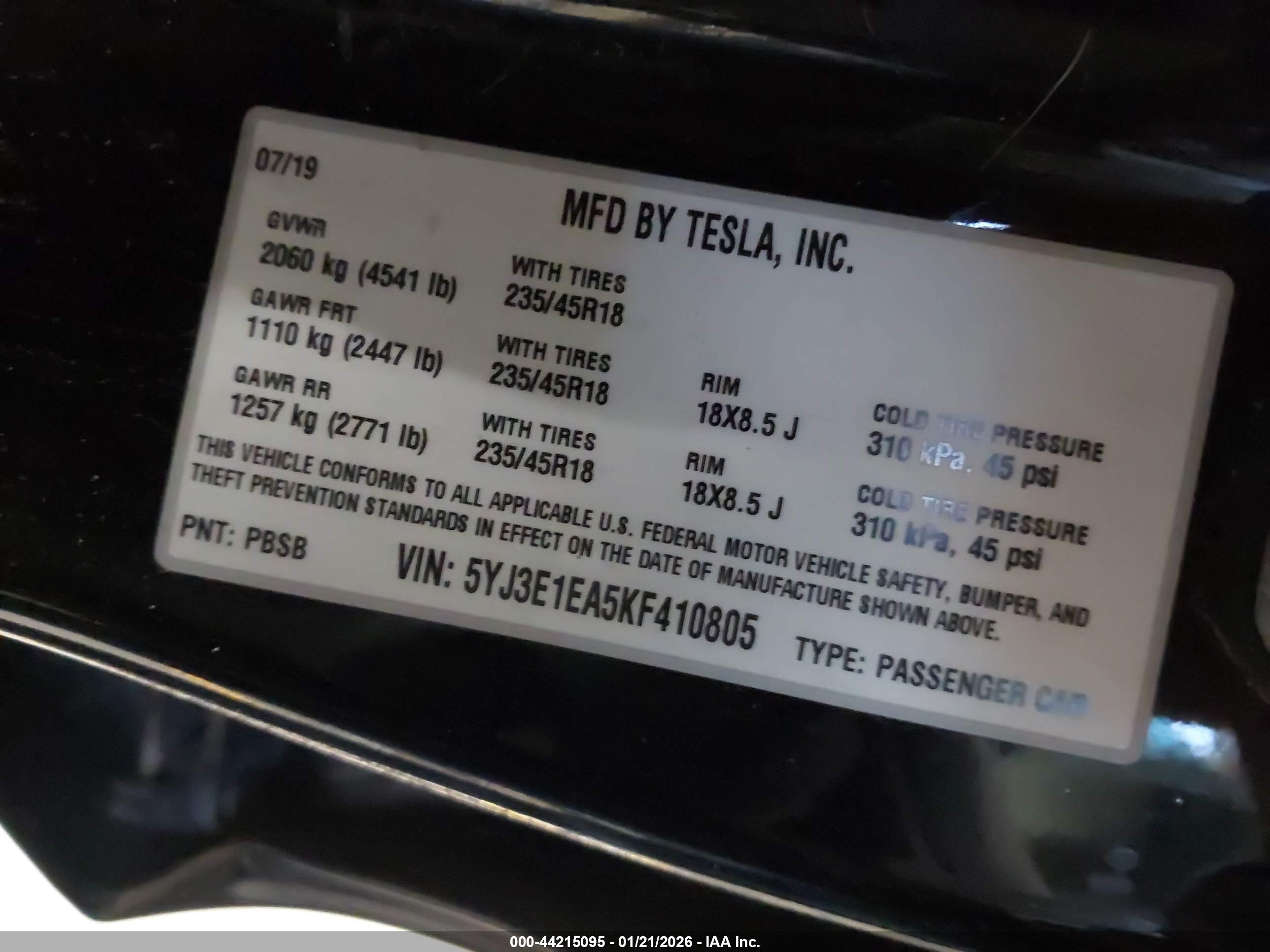 TESLA MODEL image 9