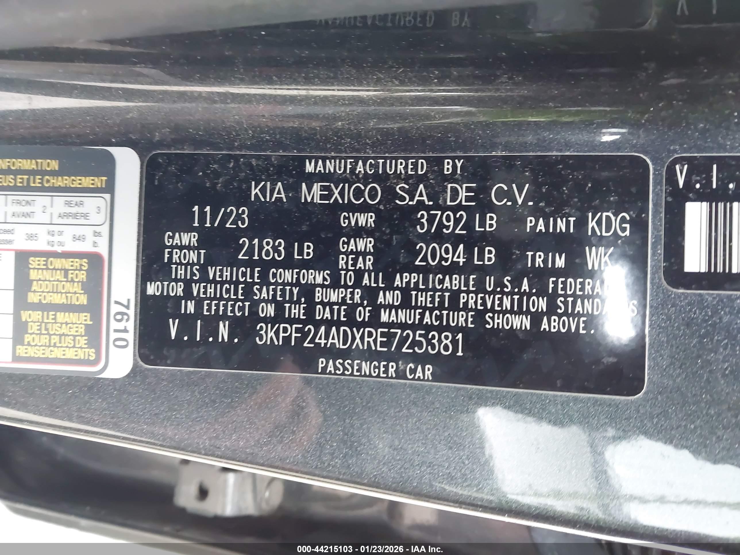 KIA FORTE image 9