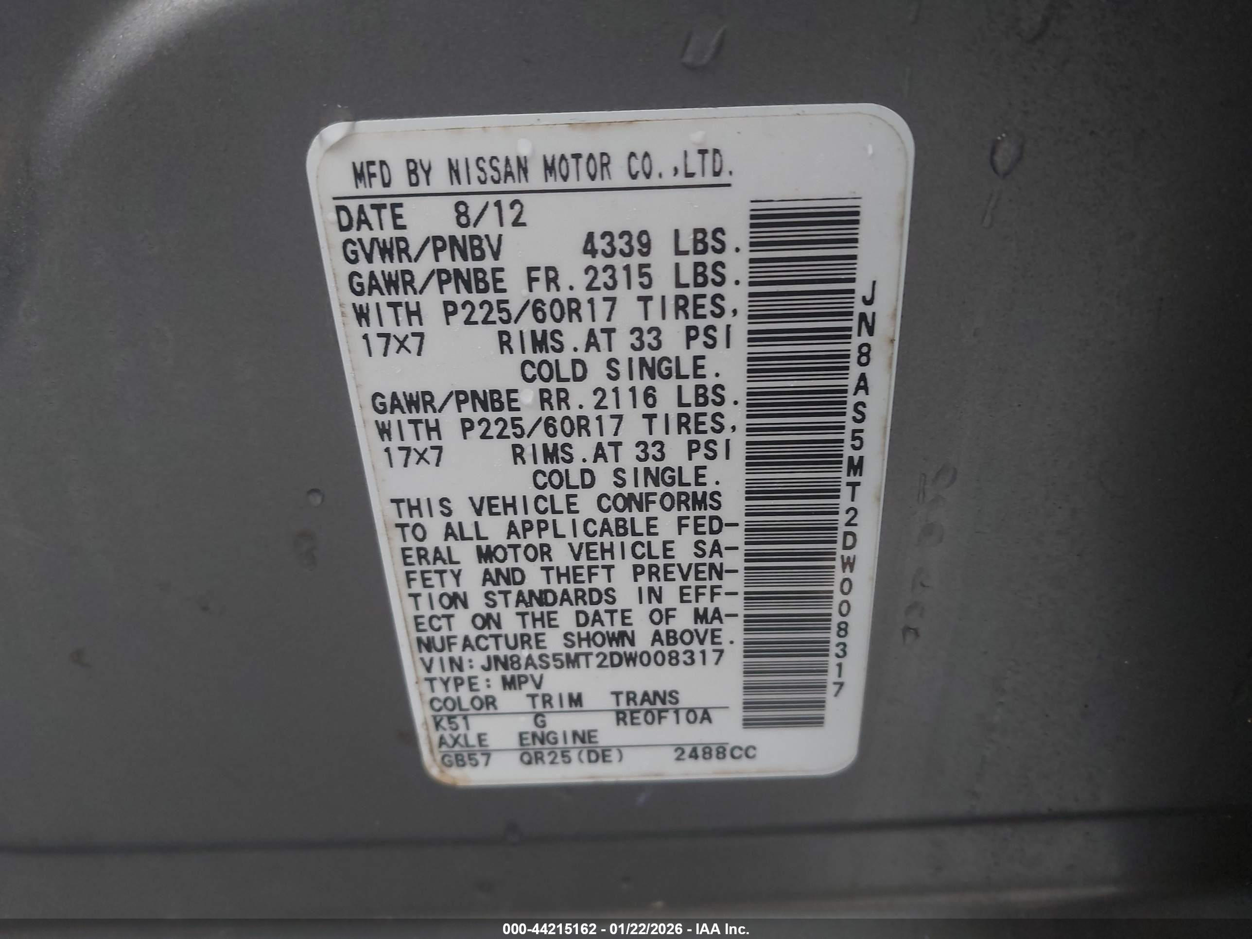 NISSAN ROGUE image 9
