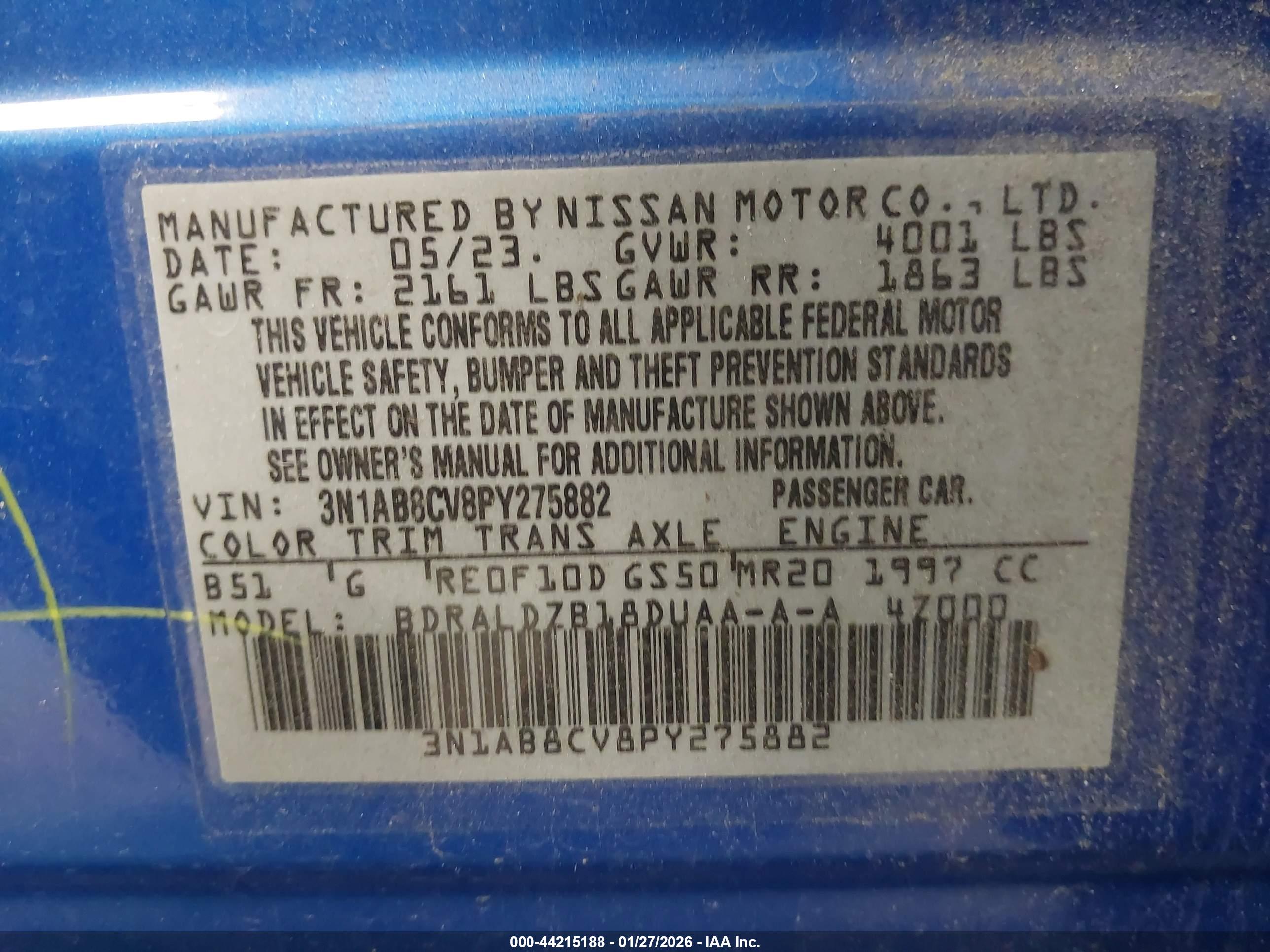 NISSAN SENTRA image 9