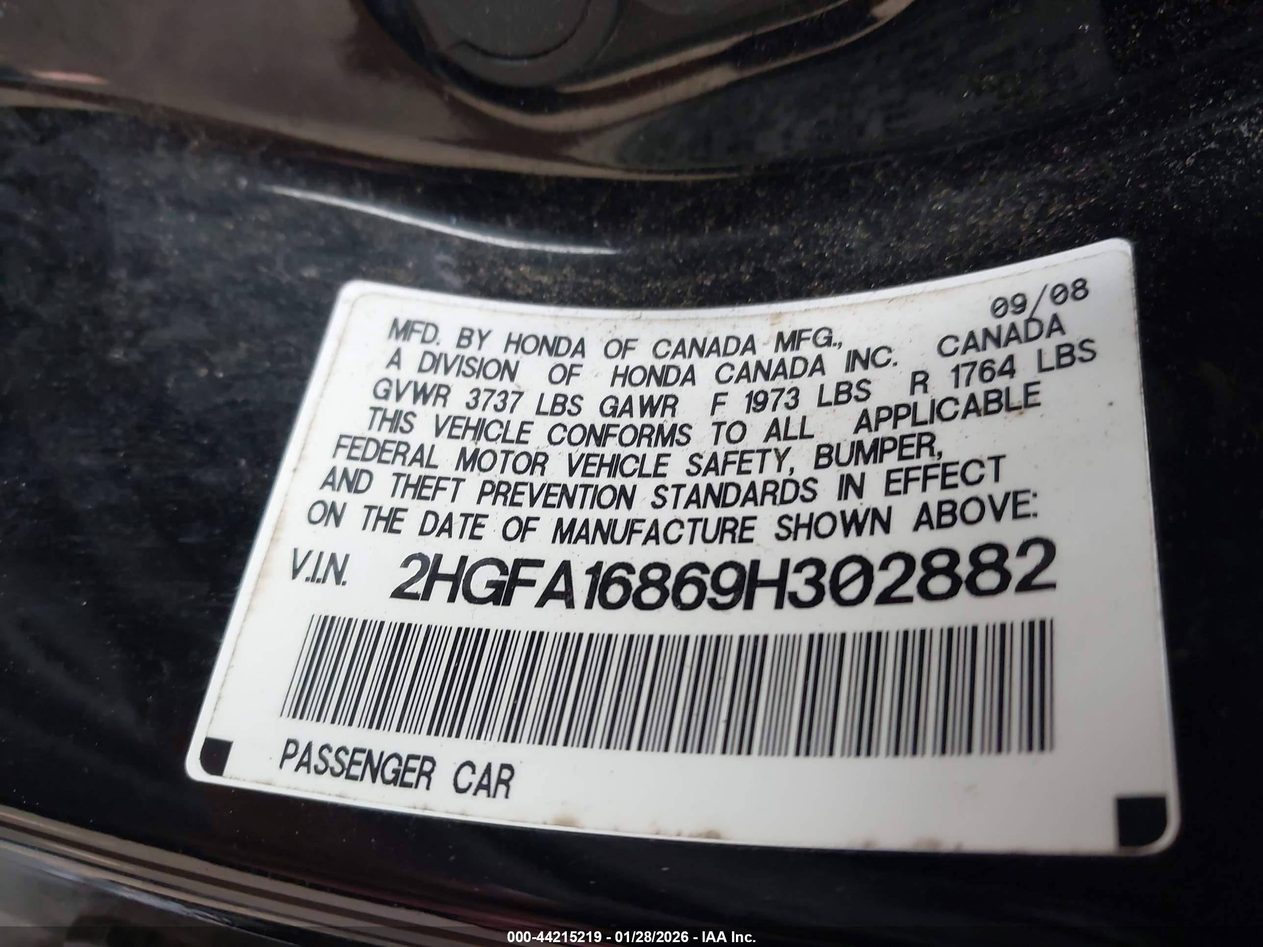 HONDA CIVIC image 9