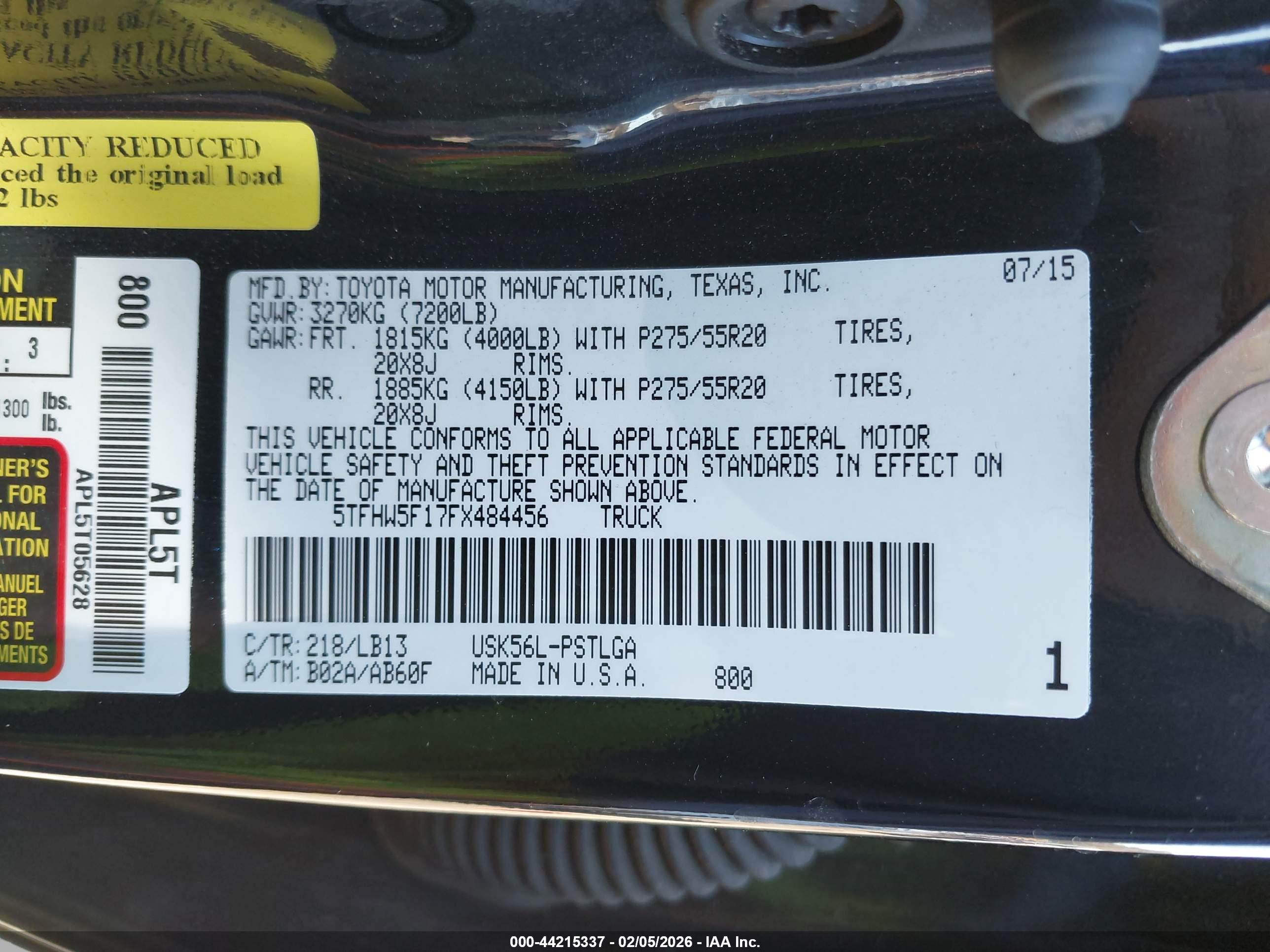 TOYOTA TUNDRA image 9