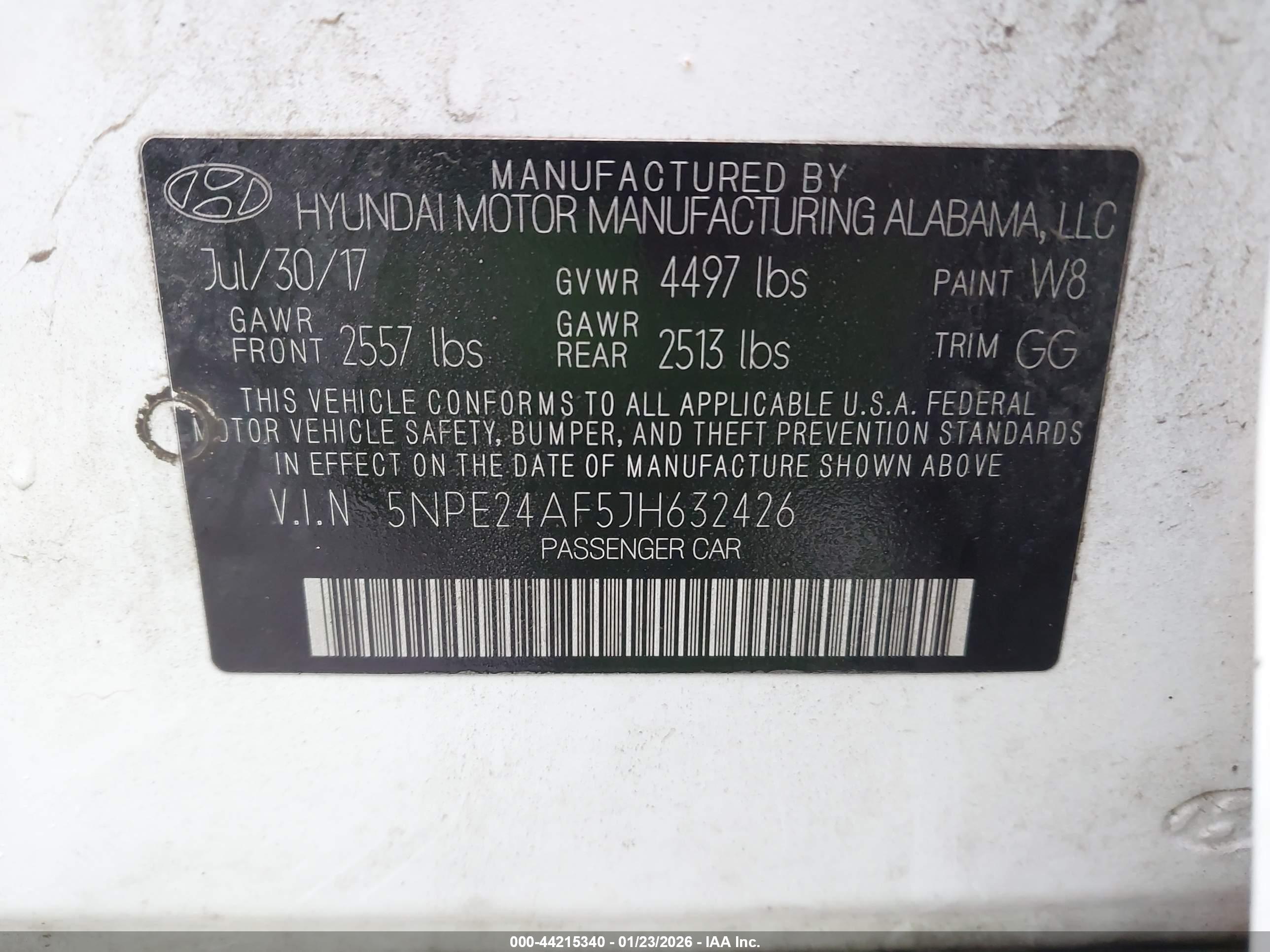 HYUNDAI SONATA image 9