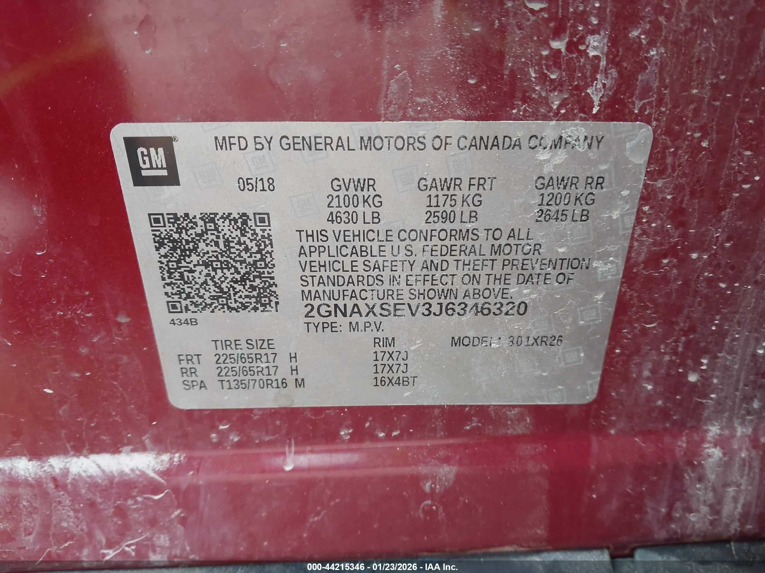 CHEVROLET EQUINOX image 9