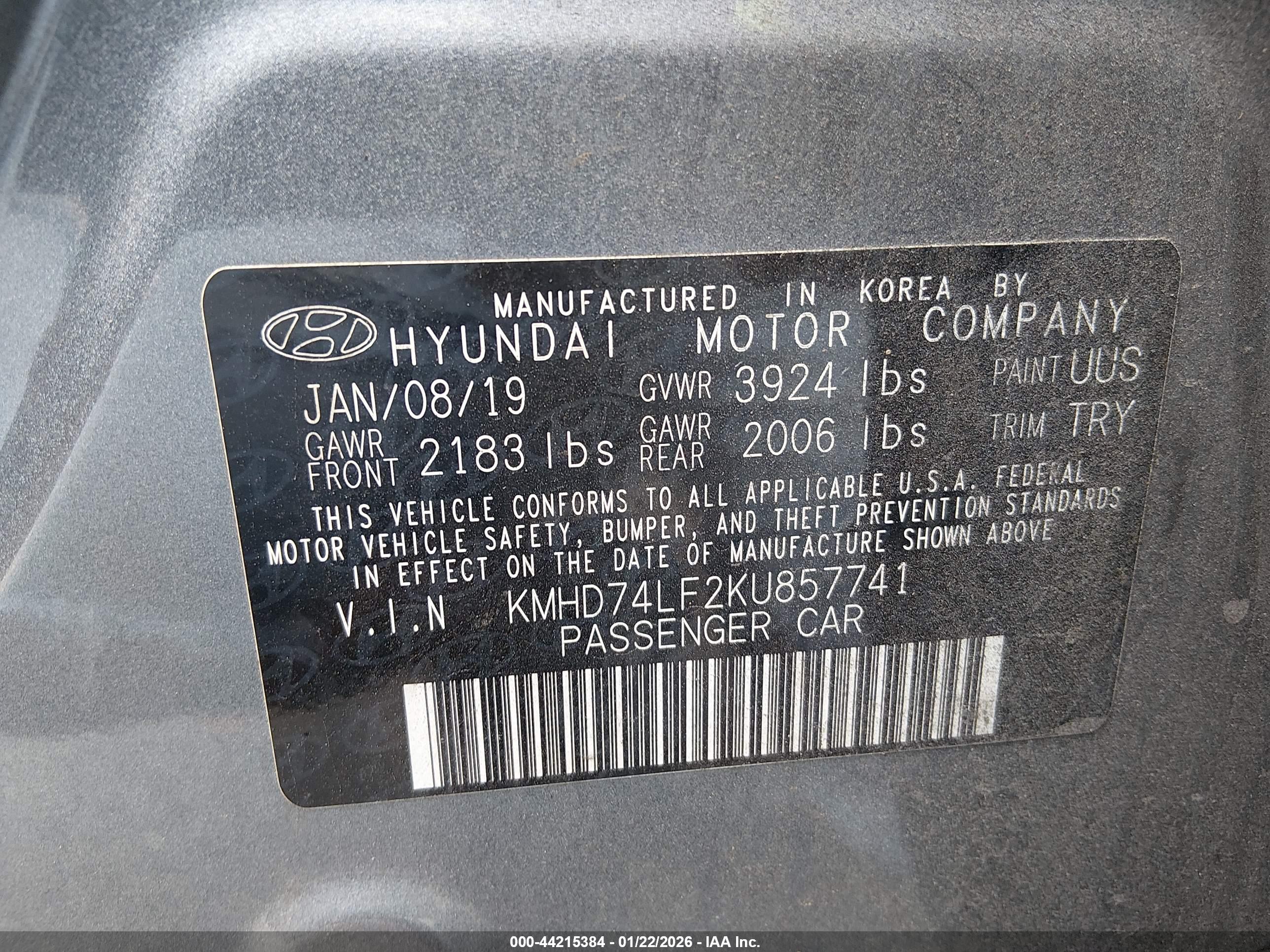 HYUNDAI ELANTRA image 9