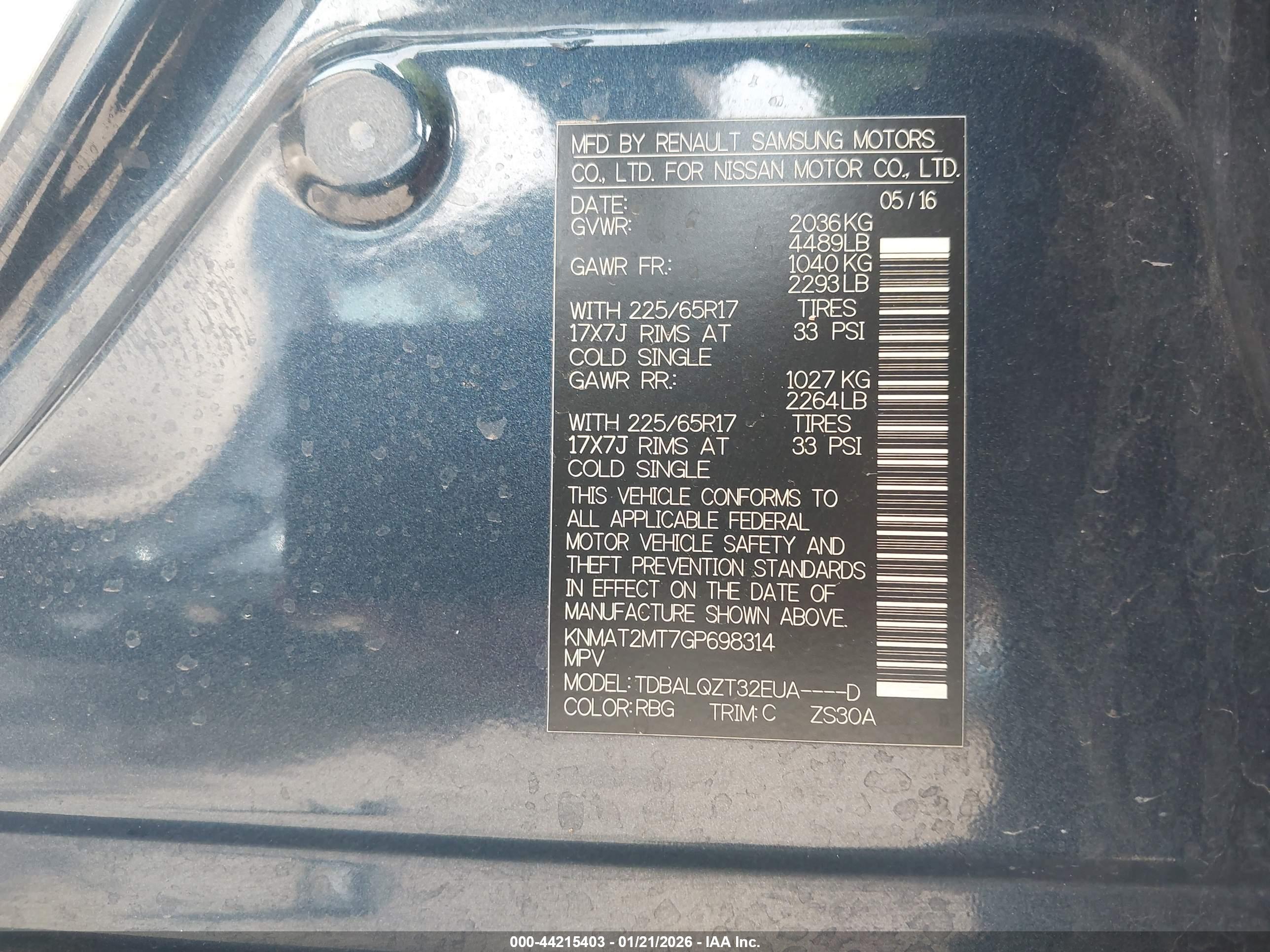NISSAN ROGUE image 9